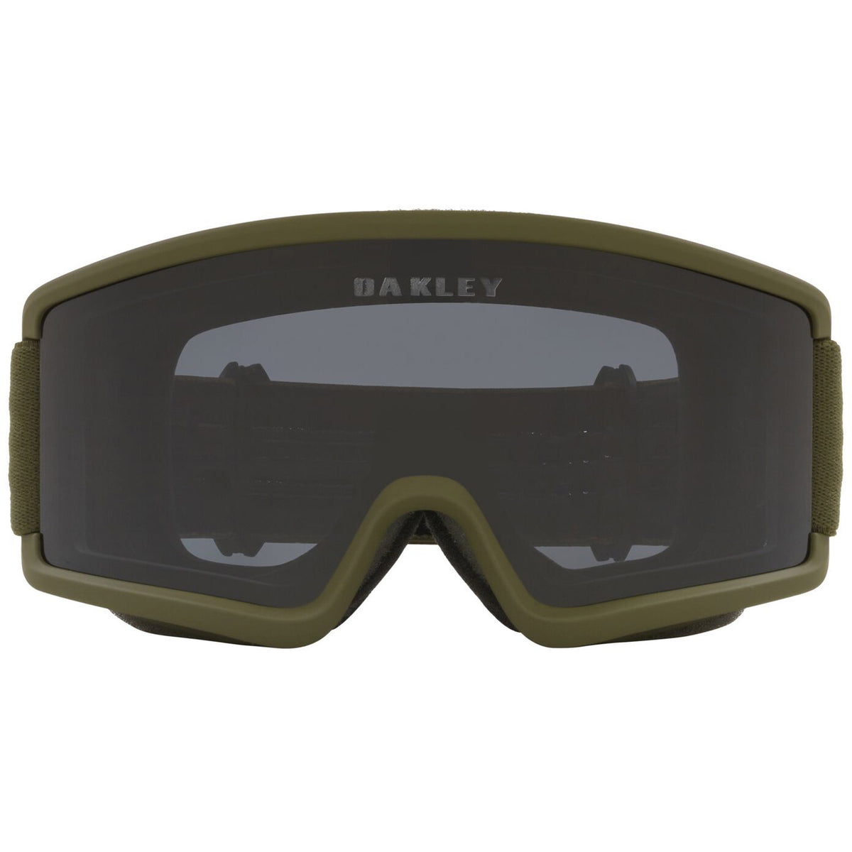 Oakley Target Line S Snow Goggles 2023 Dark Brush Dark Grey Lens