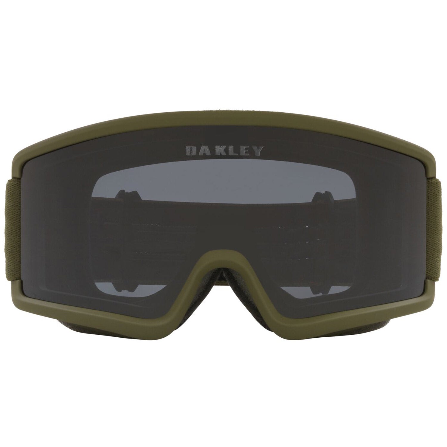 Oakley Target Line S Snow Goggles 2023 Dark Brush Dark Grey Lens