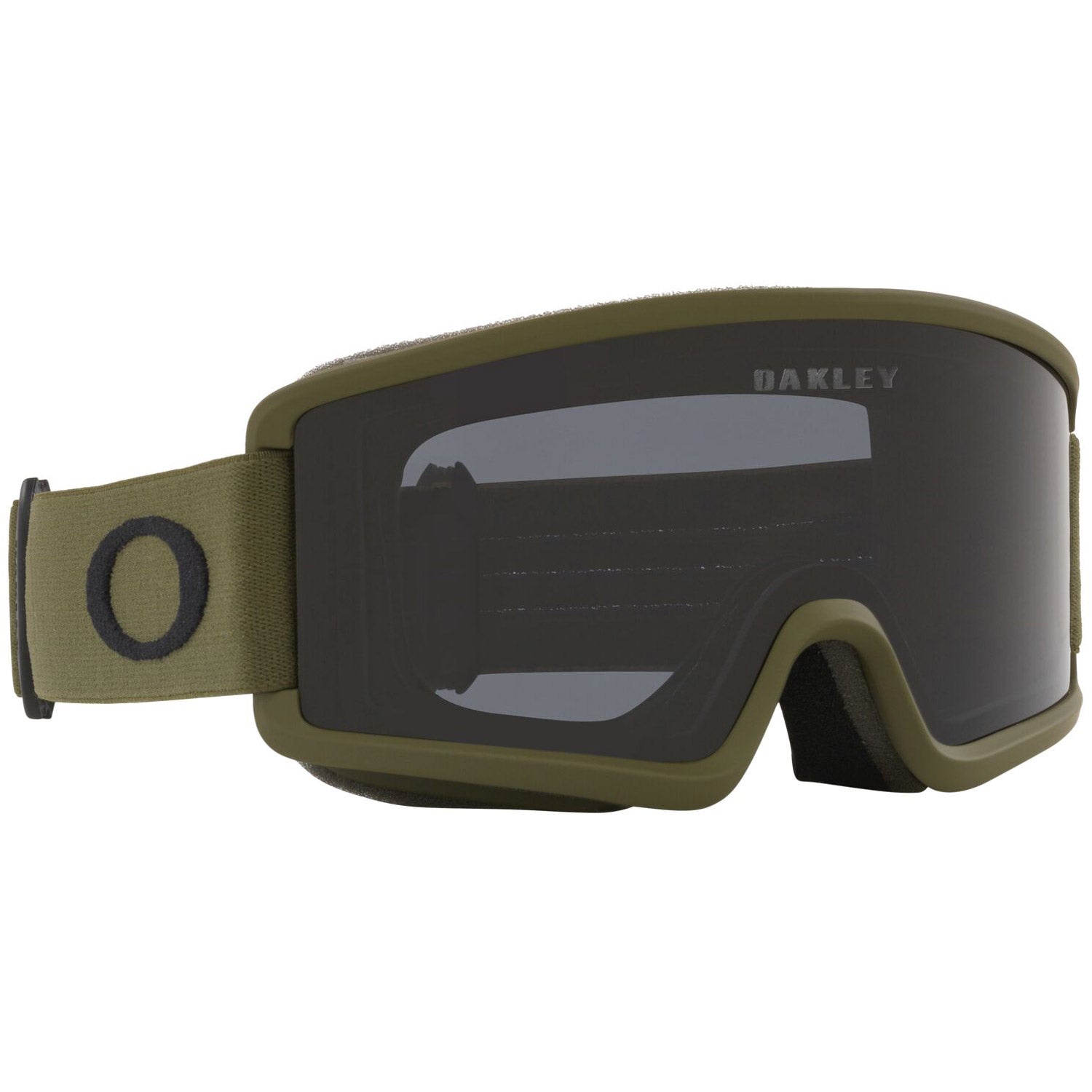 Oakley Target Line S Snow Goggles 2023 Dark Brush Dark Grey Lens