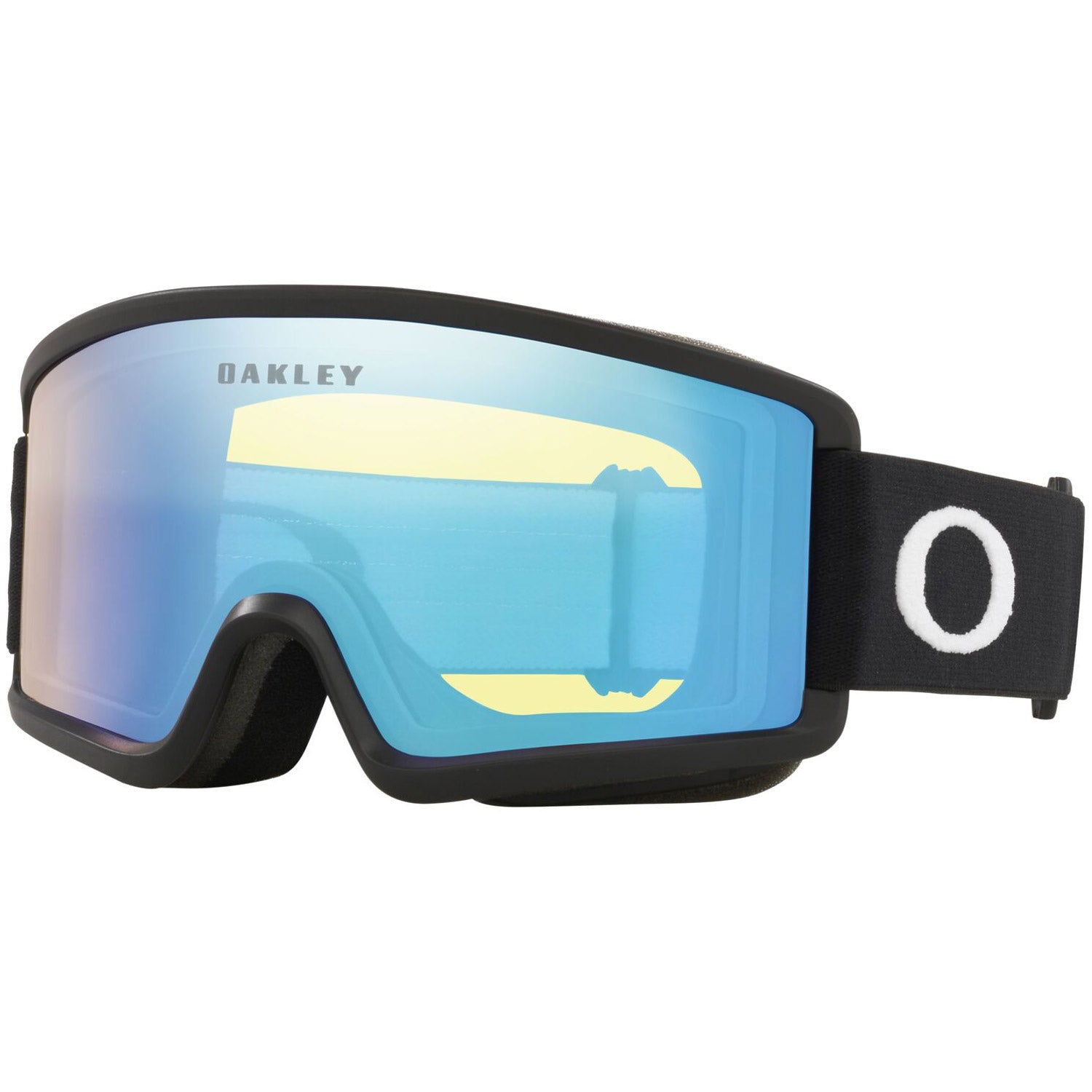 Oakley Target Line S Snow Goggles 2023 Matte Black Hi Yellow Lens
