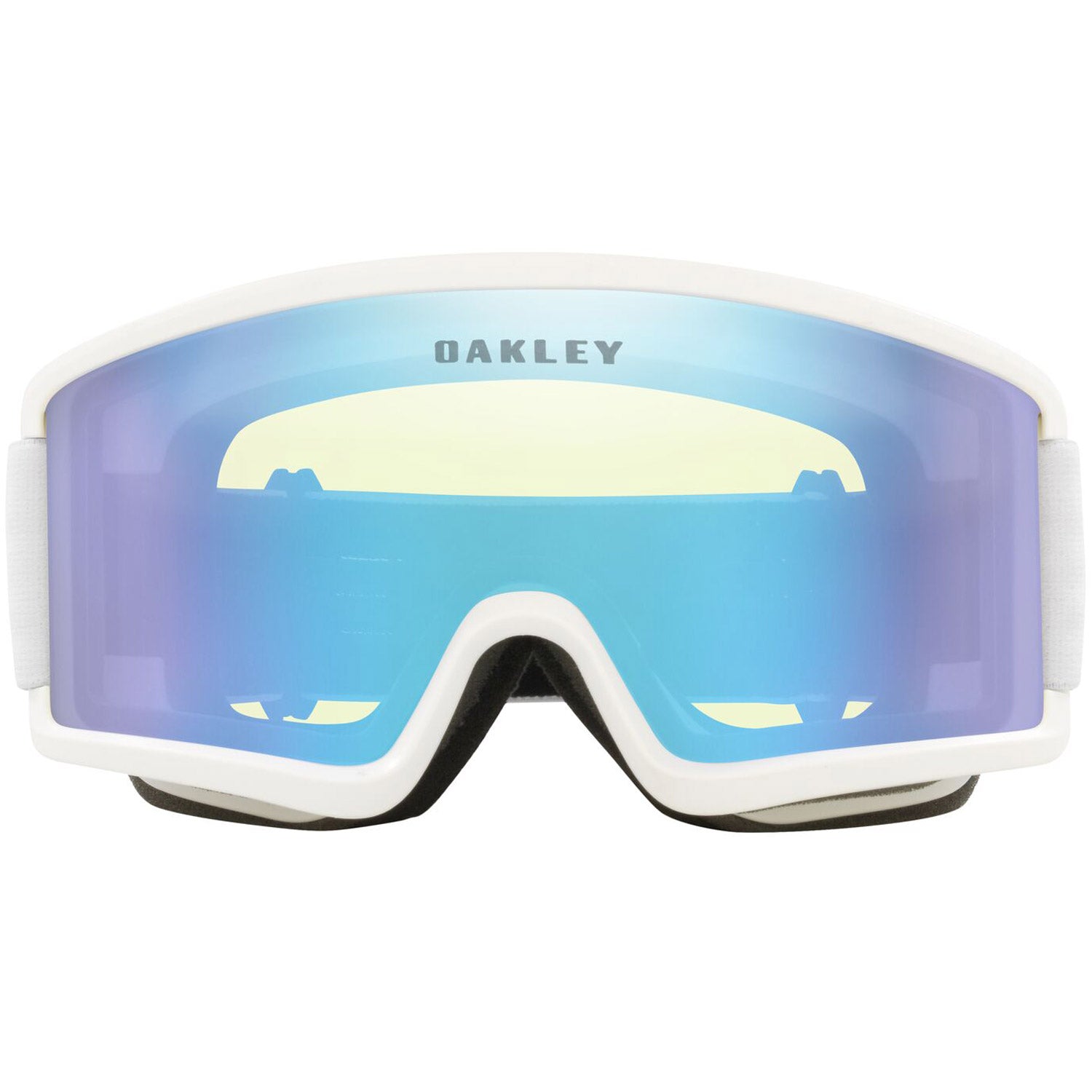 Oakley Target Line S Snow Goggles 2023 Matte White Hi Yellow Lens