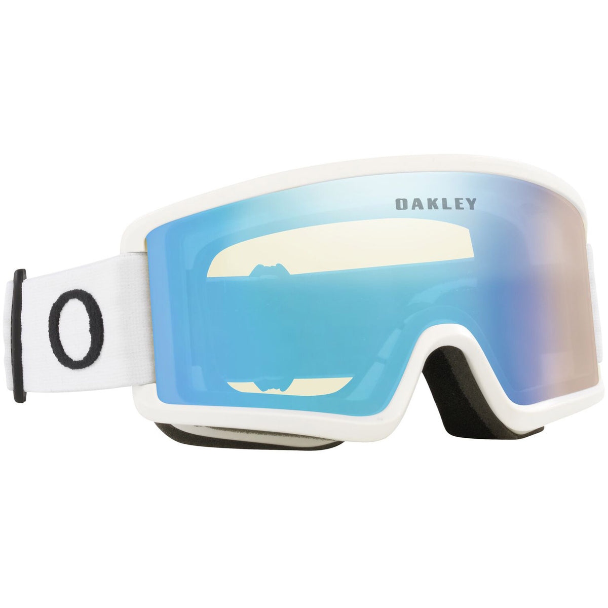 Oakley Target Line S Snow Goggles 2023 Matte White Hi Yellow Lens