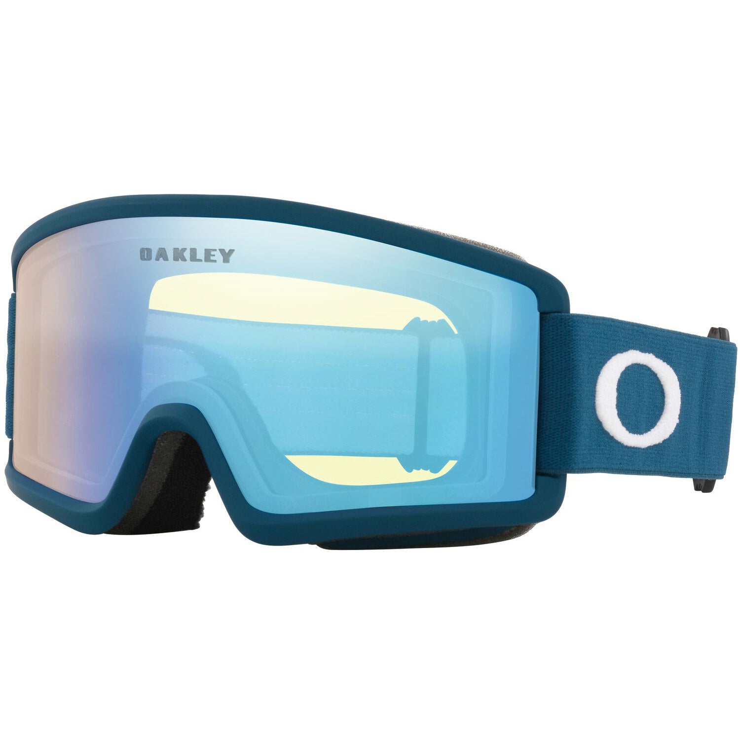 Oakley Target Line S Snow Goggles 2023 Poseidon Hi Yellow Lens