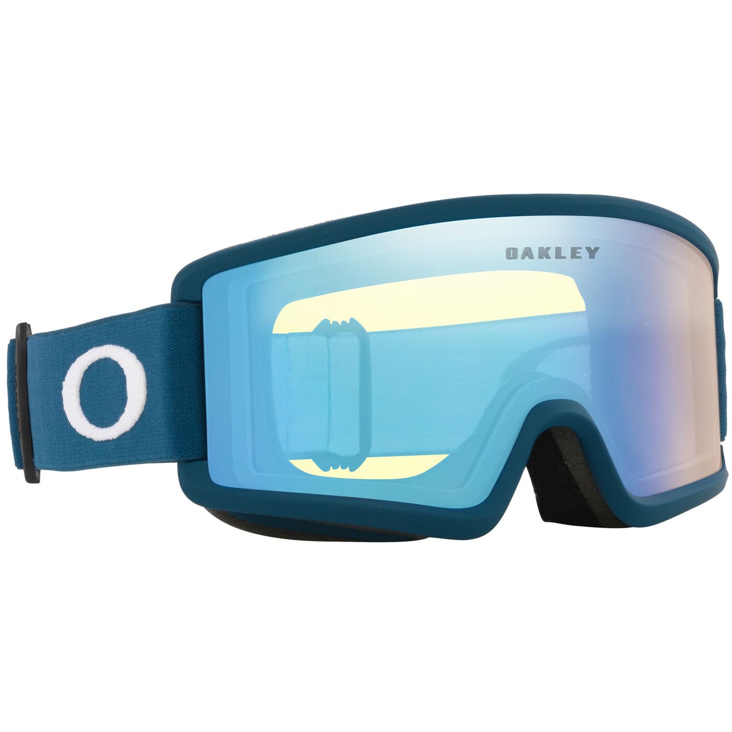 Oakley Target Line S Snow Goggles 2023 Poseidon Hi Yellow Lens