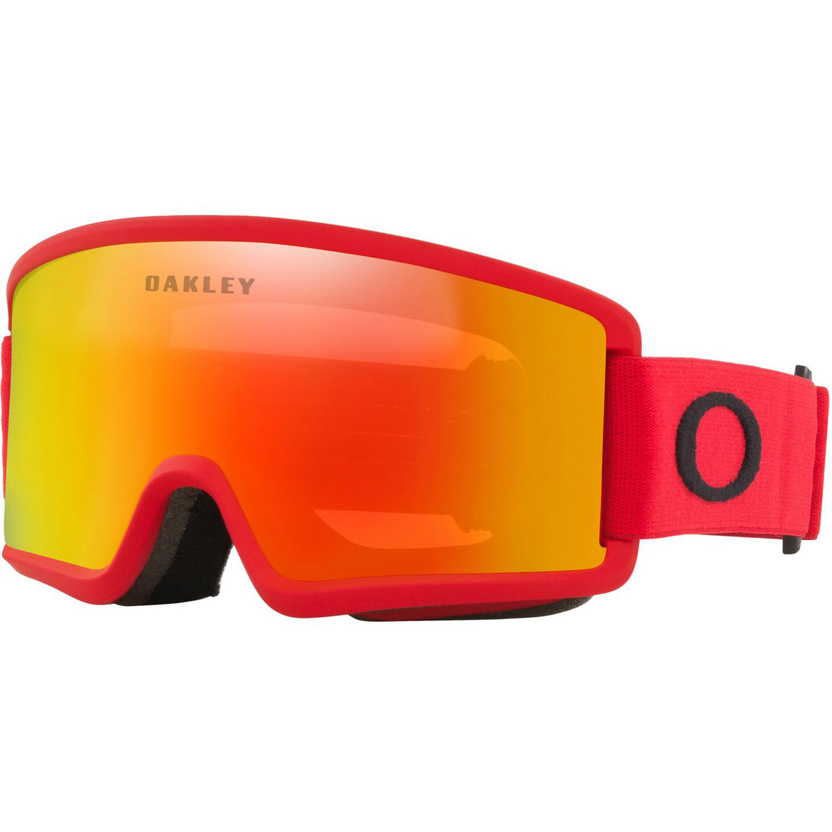 Oakley Target Line S Snow Goggles 2023 Redline Fire Lens