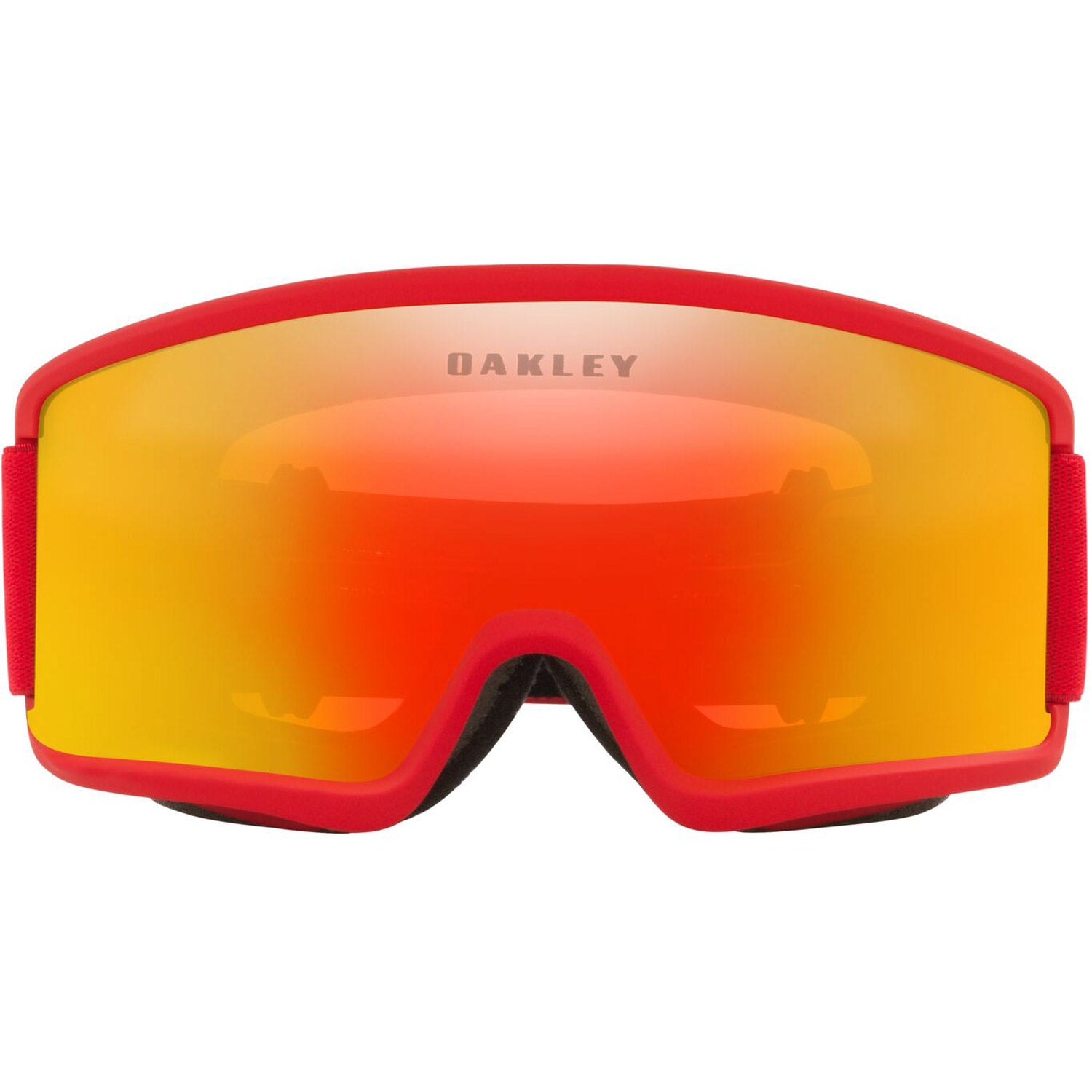 Oakley Target Line S Snow Goggles 2023 Redline Fire Lens