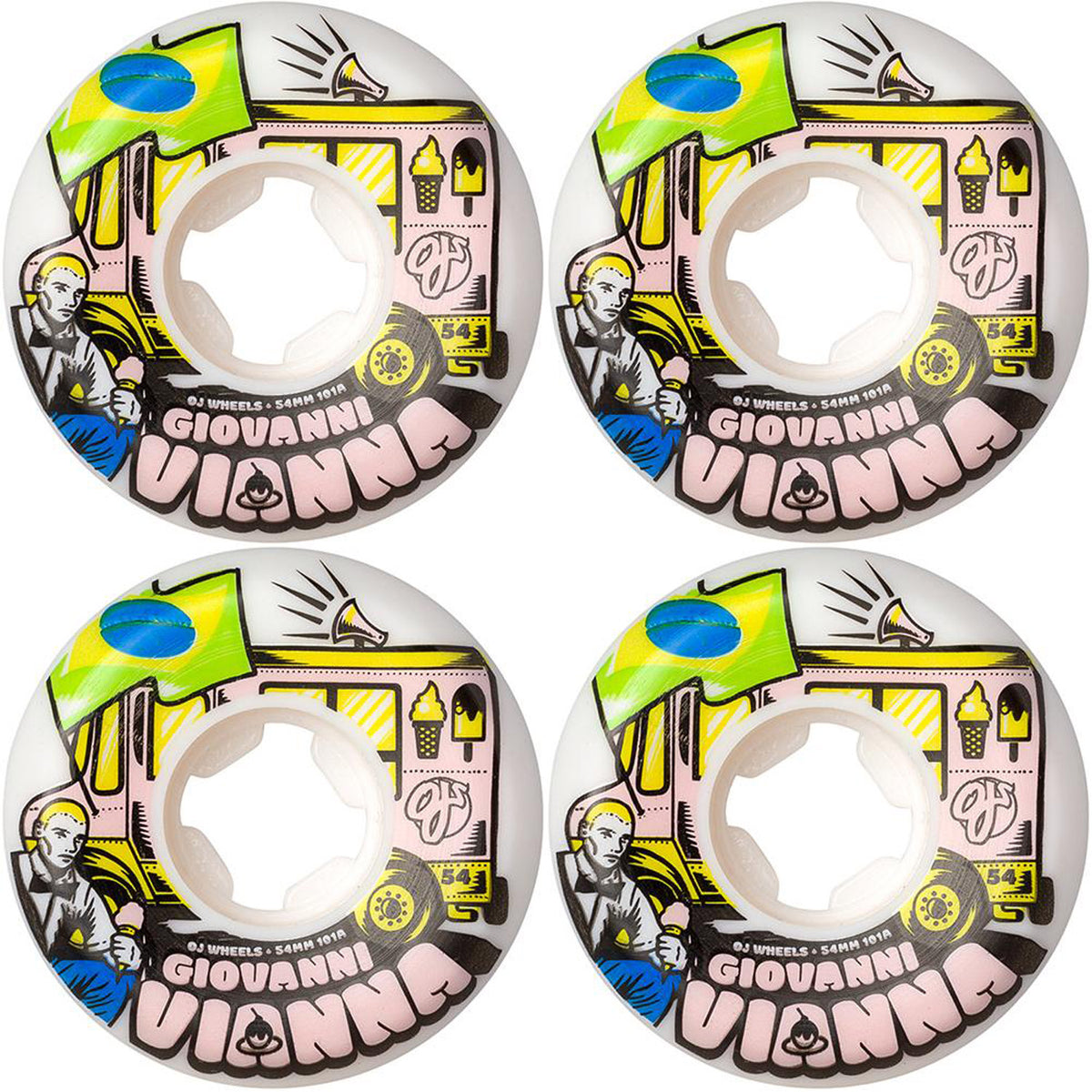 Giovanni Vianna Elite 101A Skateboard Wheels