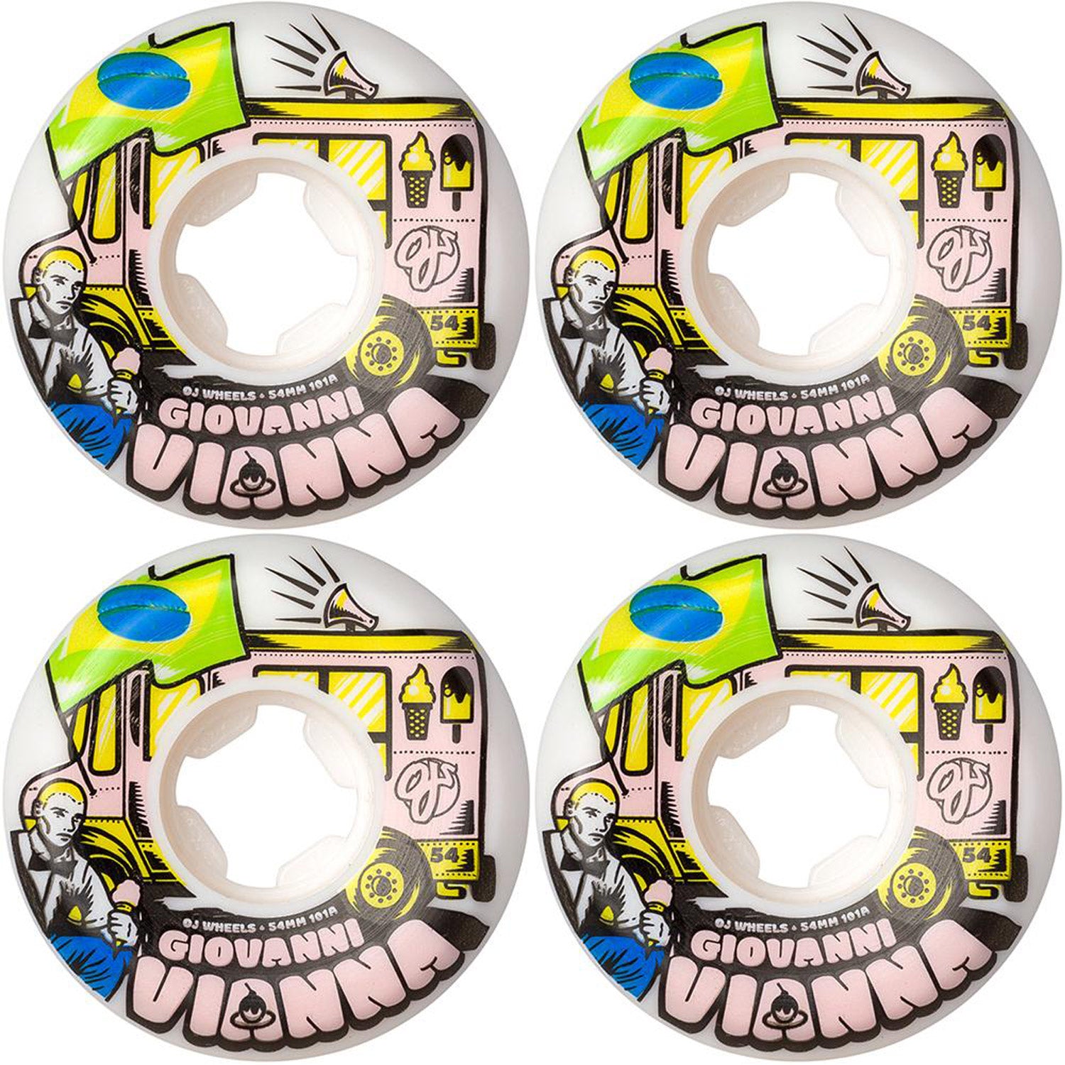 Giovanni Vianna Elite 101A Skateboard Wheels