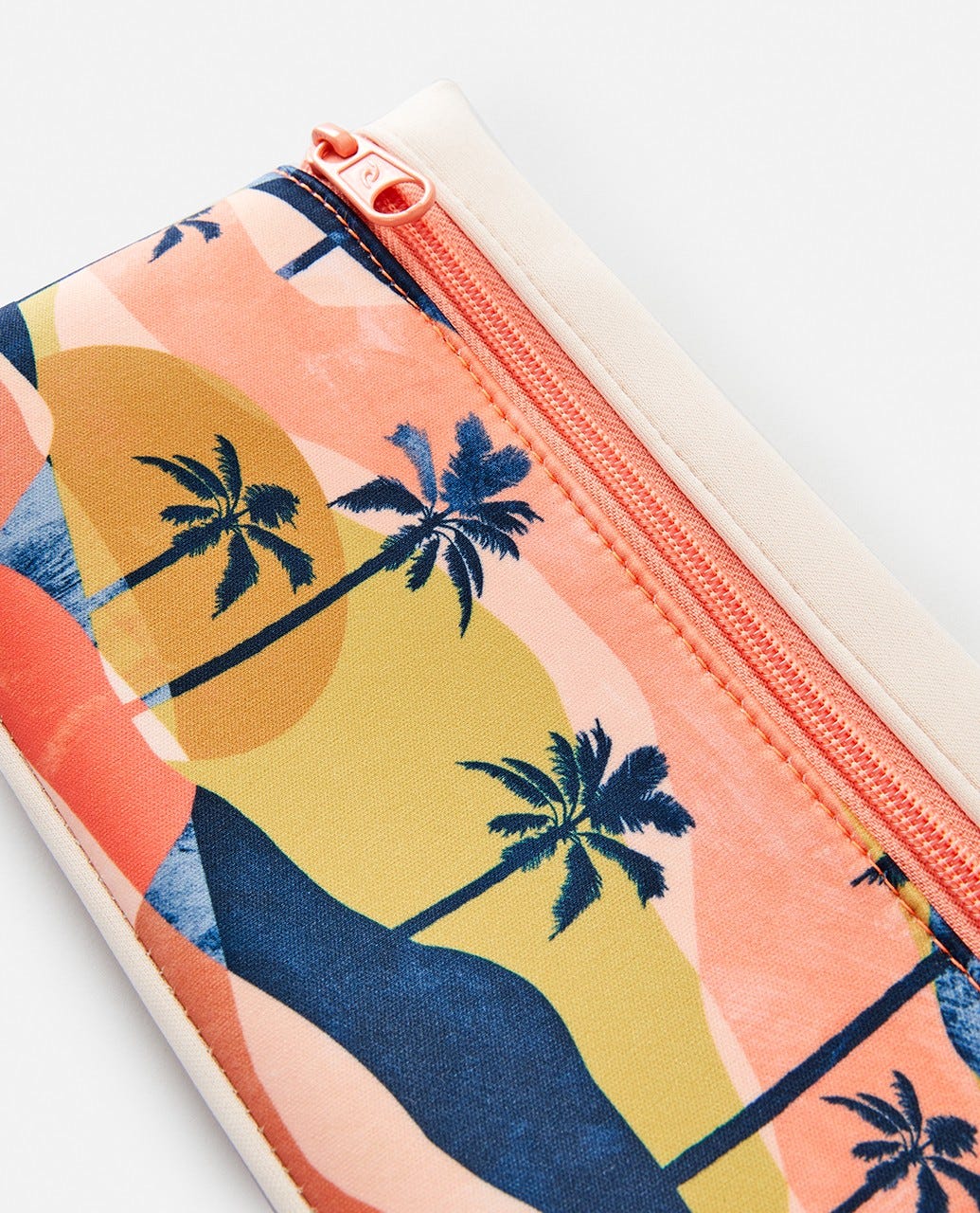 Rip Curl Mixed Long Pencil Case NAVY/PEACH