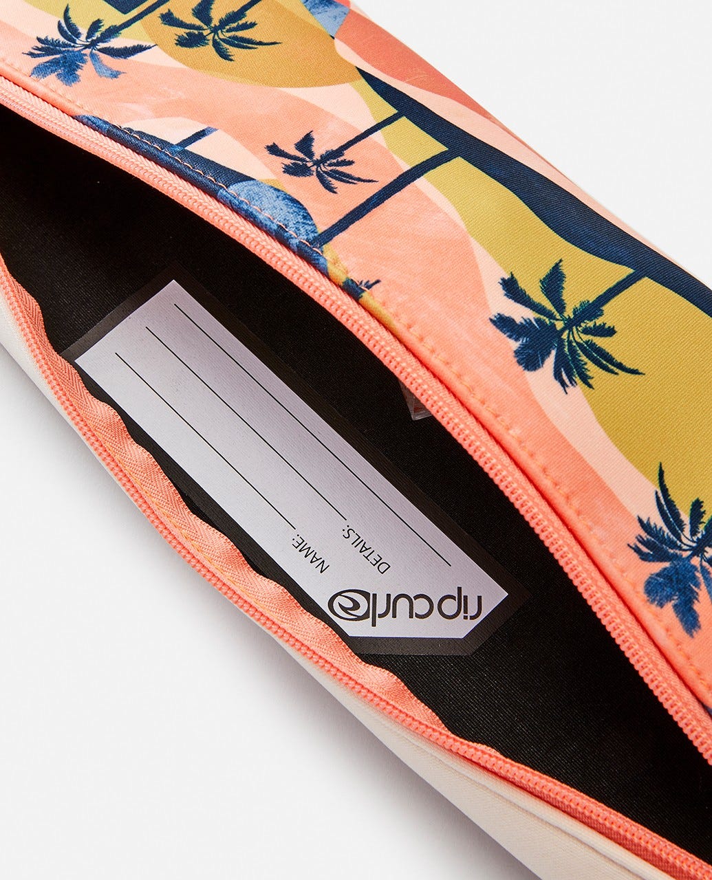 Rip Curl Mixed Long Pencil Case NAVY/PEACH