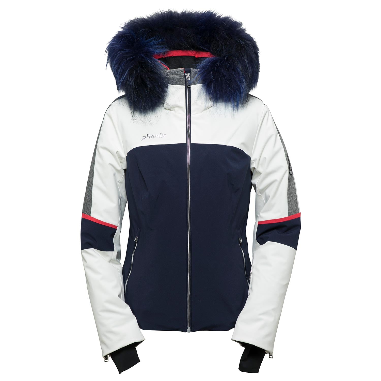 Phenix Amanda Hybrid Fur Ski Jacket 2019 - Dark Navy