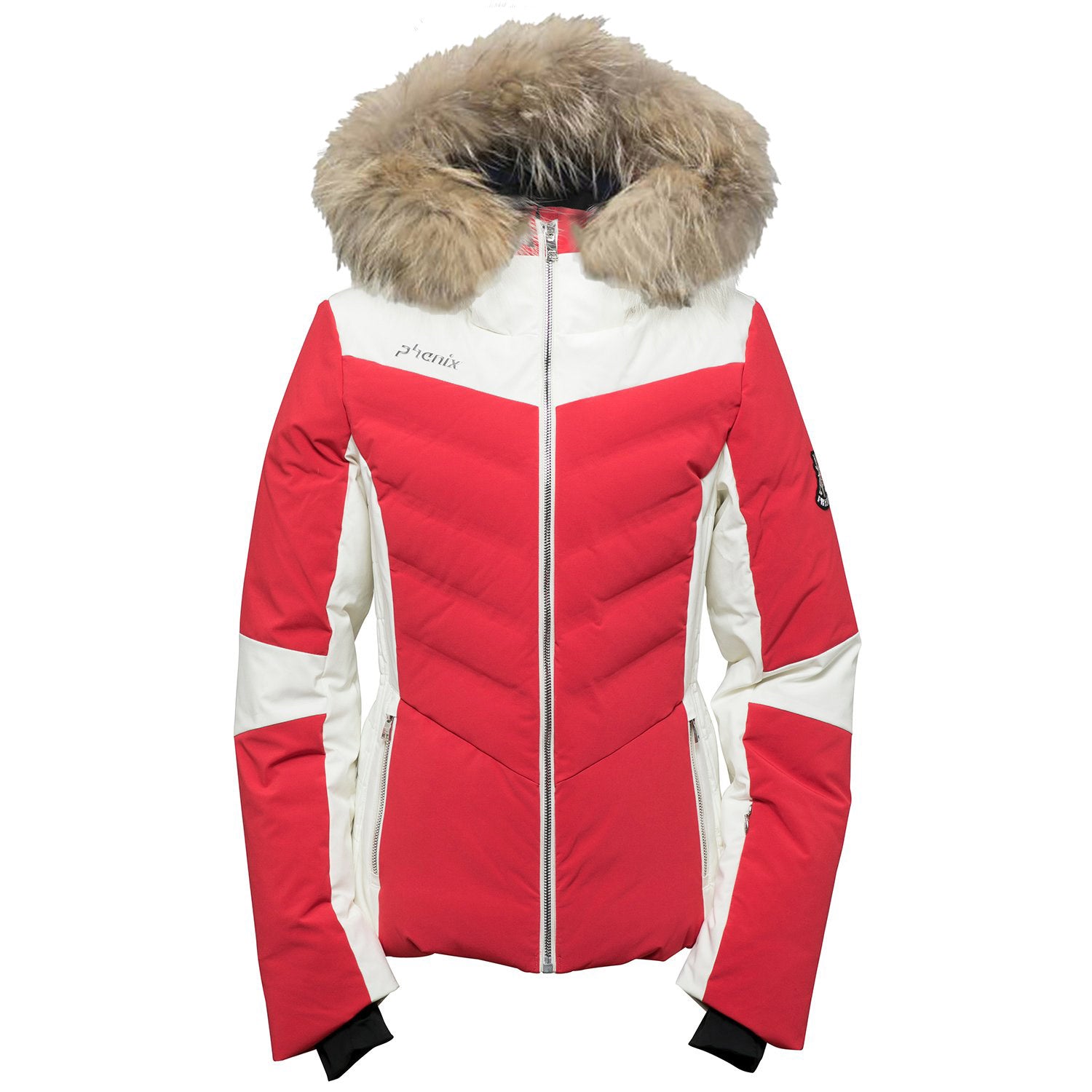 Chloe Hybrid Down Fur Ski Jacket 2019