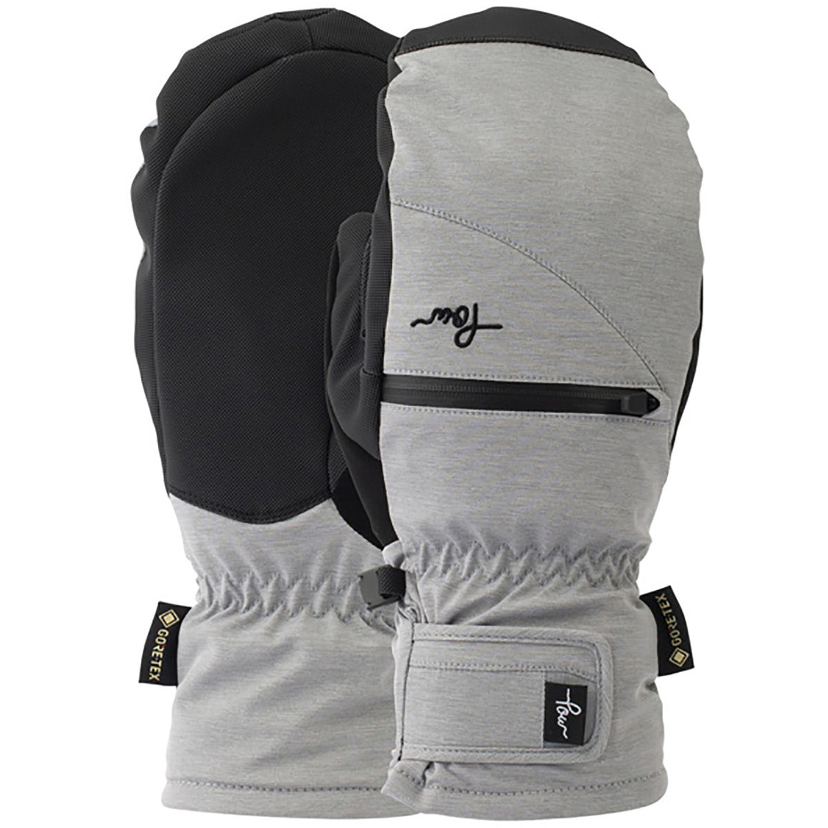 POW Cascadia GTX Short Snow Mitt 2020 Monument 1