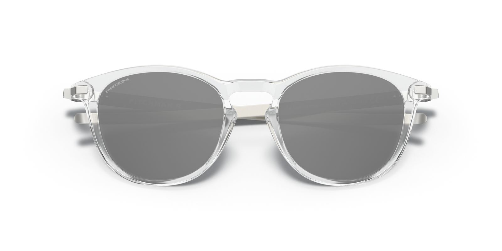 Oakley Pitchman™ R Polished clear w/ prizm black lens