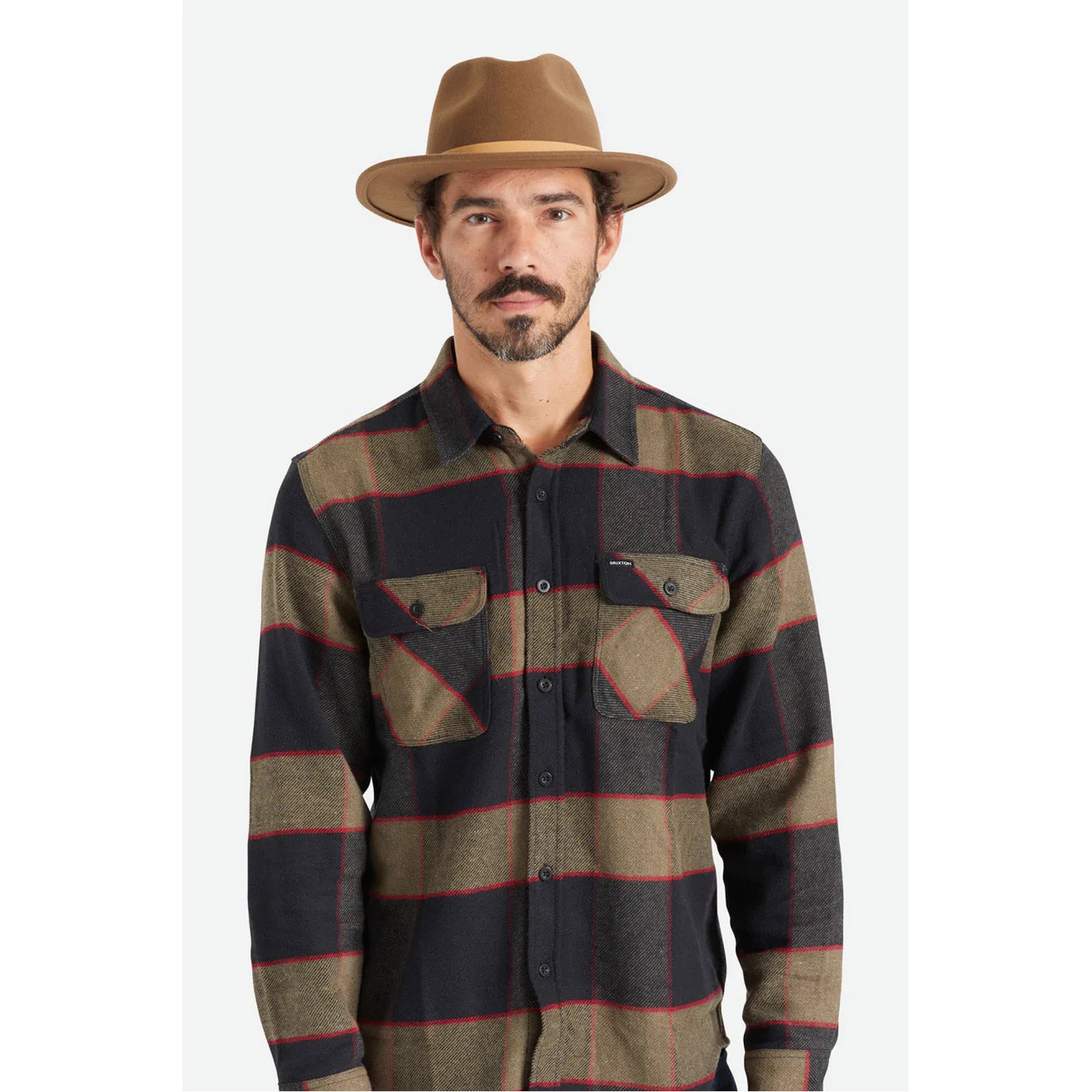 Brixton Messer Fedora Desert Palm