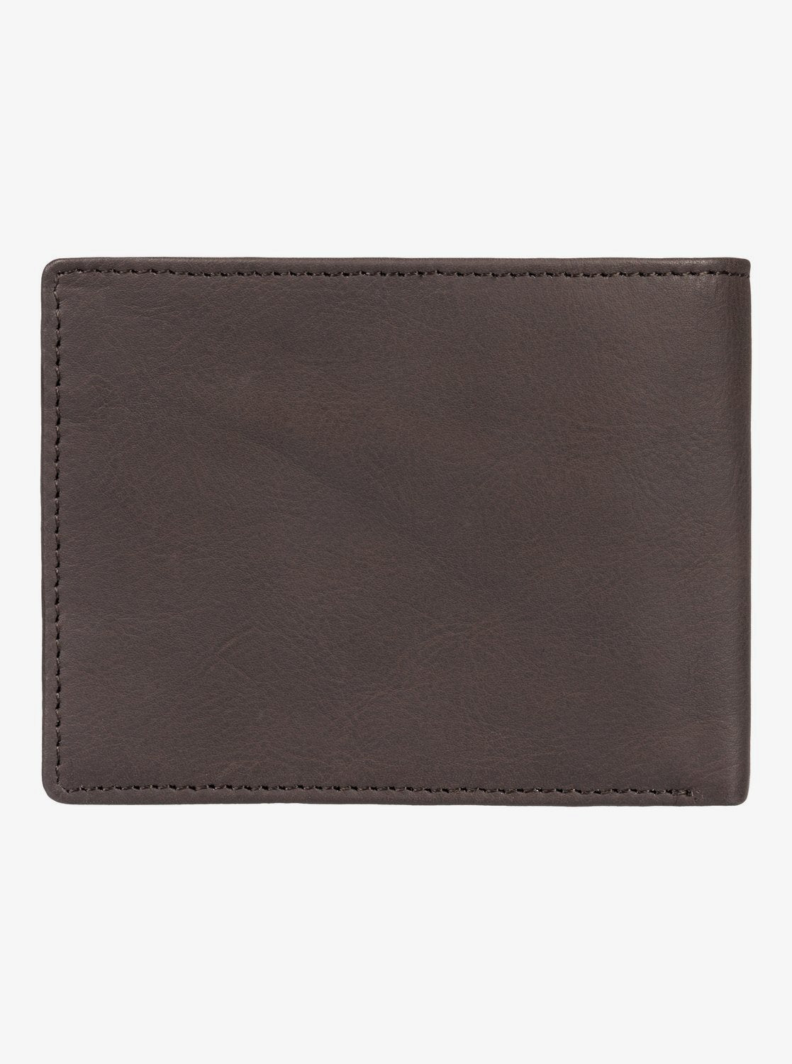 Quiksilver Gutherie Leather Bi-Fold Wallet Chocolate brown