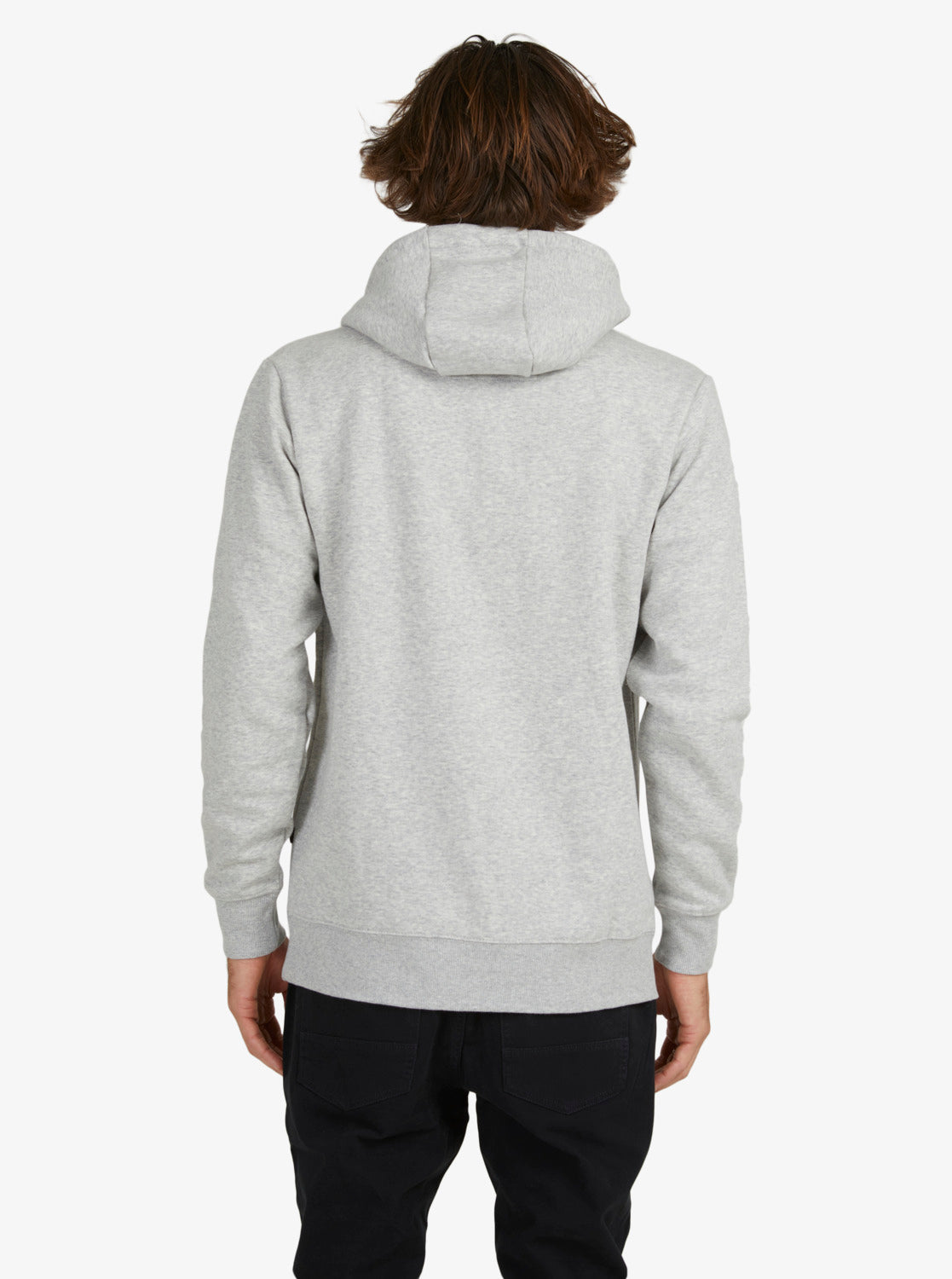 Quiksilver Mens Crucial Promo Hoodie Athletic Heather