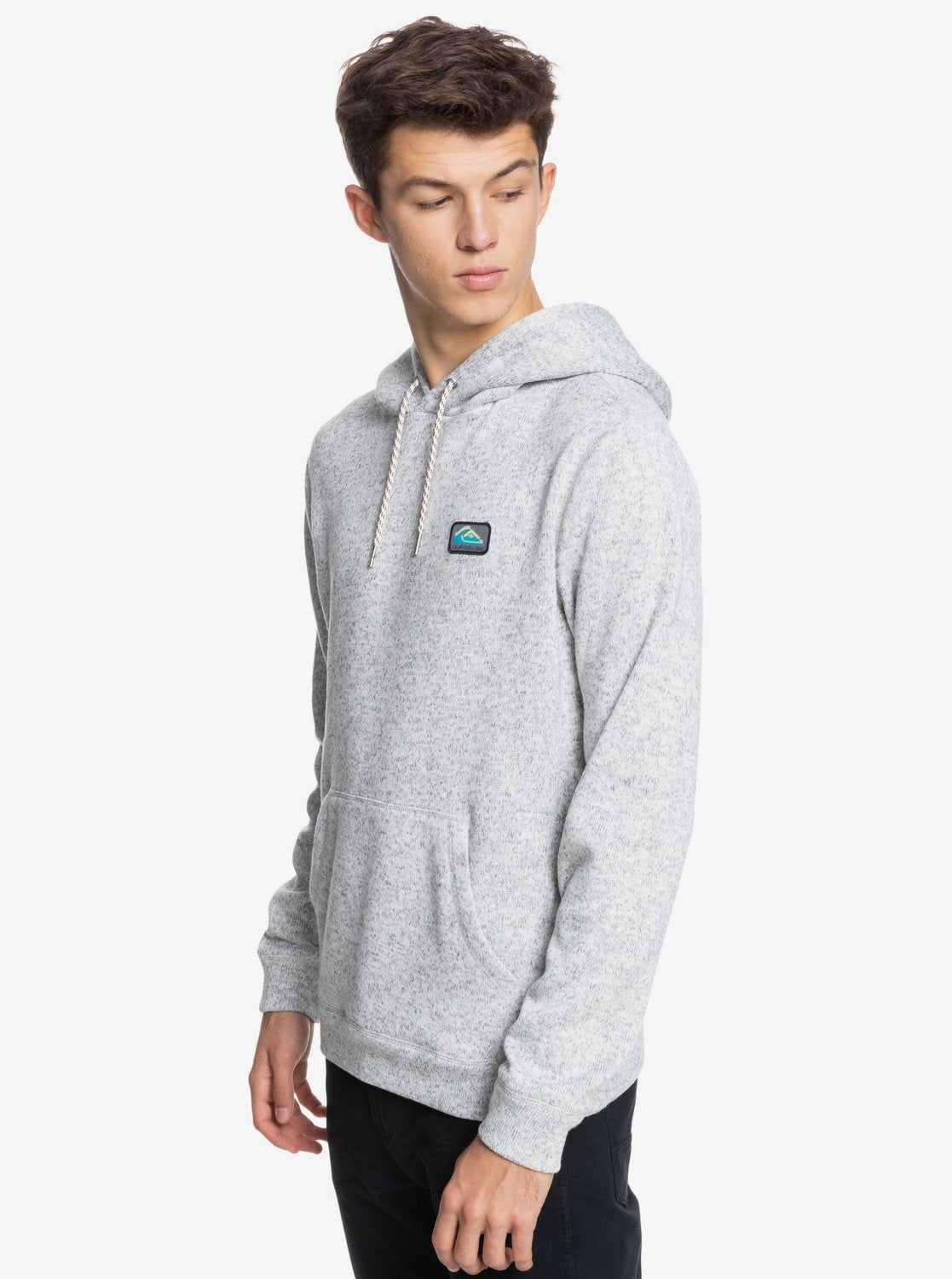 Quiksilver Mens Keller Hoodie Light grey heather