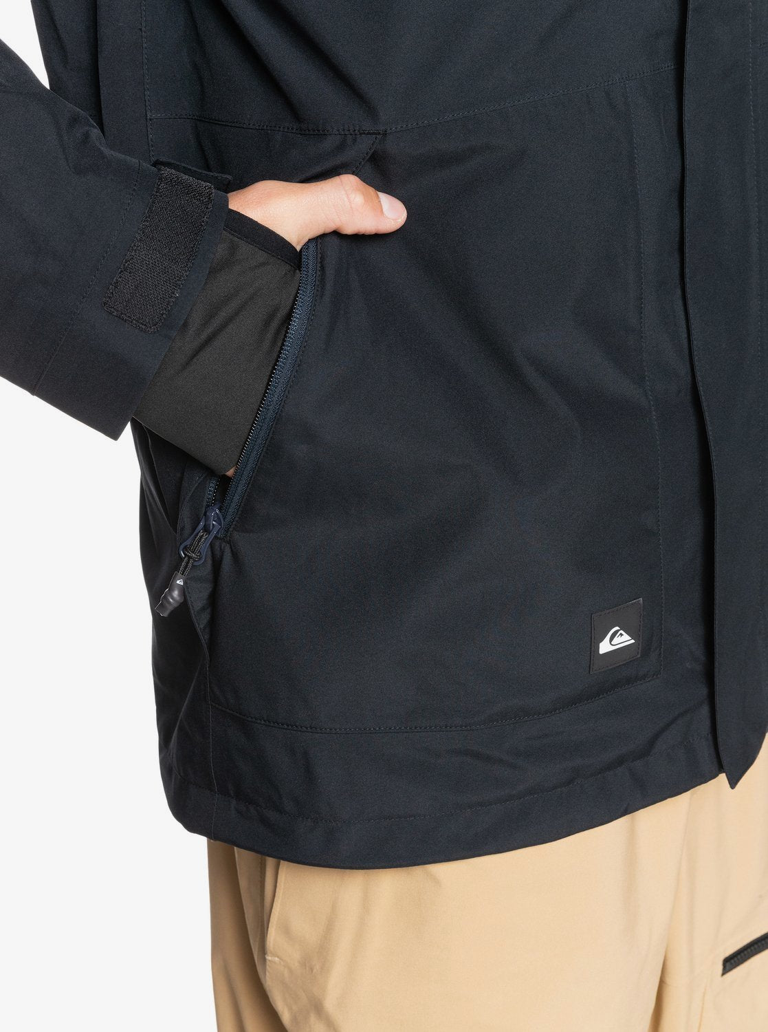 Quiksilver Mens Mission GORE-TEX&reg; -Snow Jacket True black