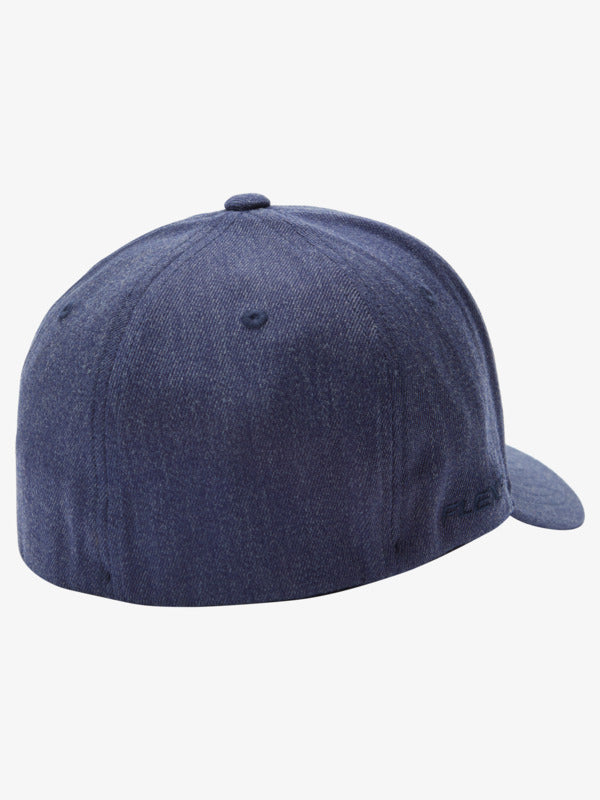 Quiksilver Mens Mountain & Wave Flexfit Cap Majolica Blue