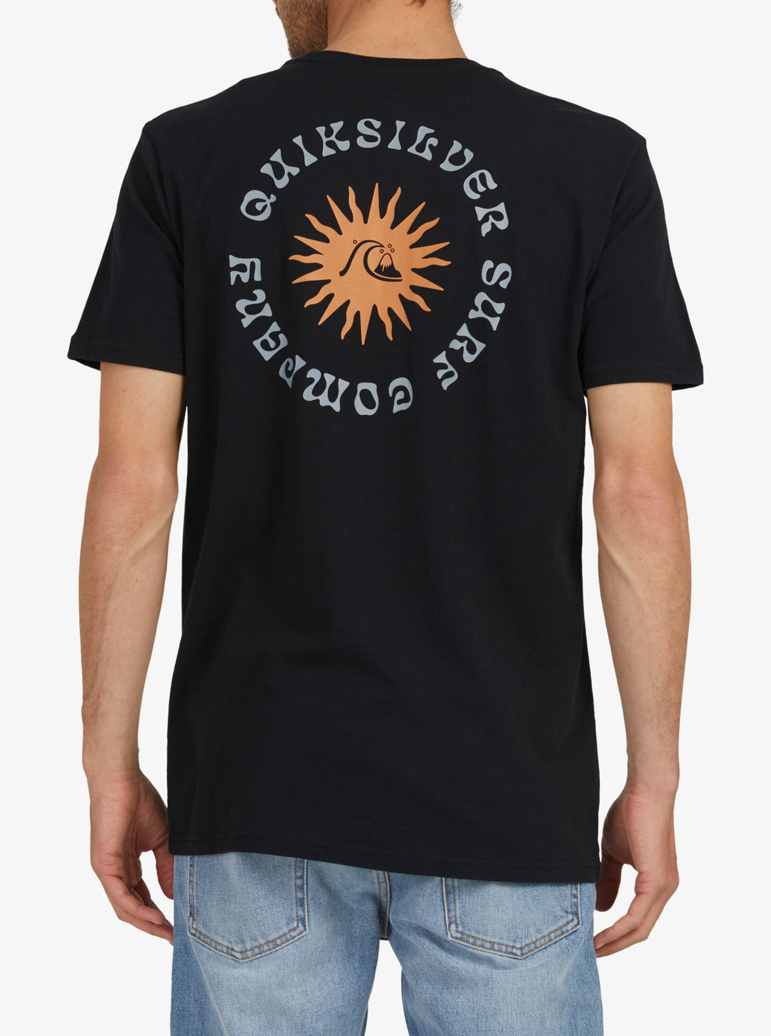Quiksilver Mens Outer Zone T-Shirt Black