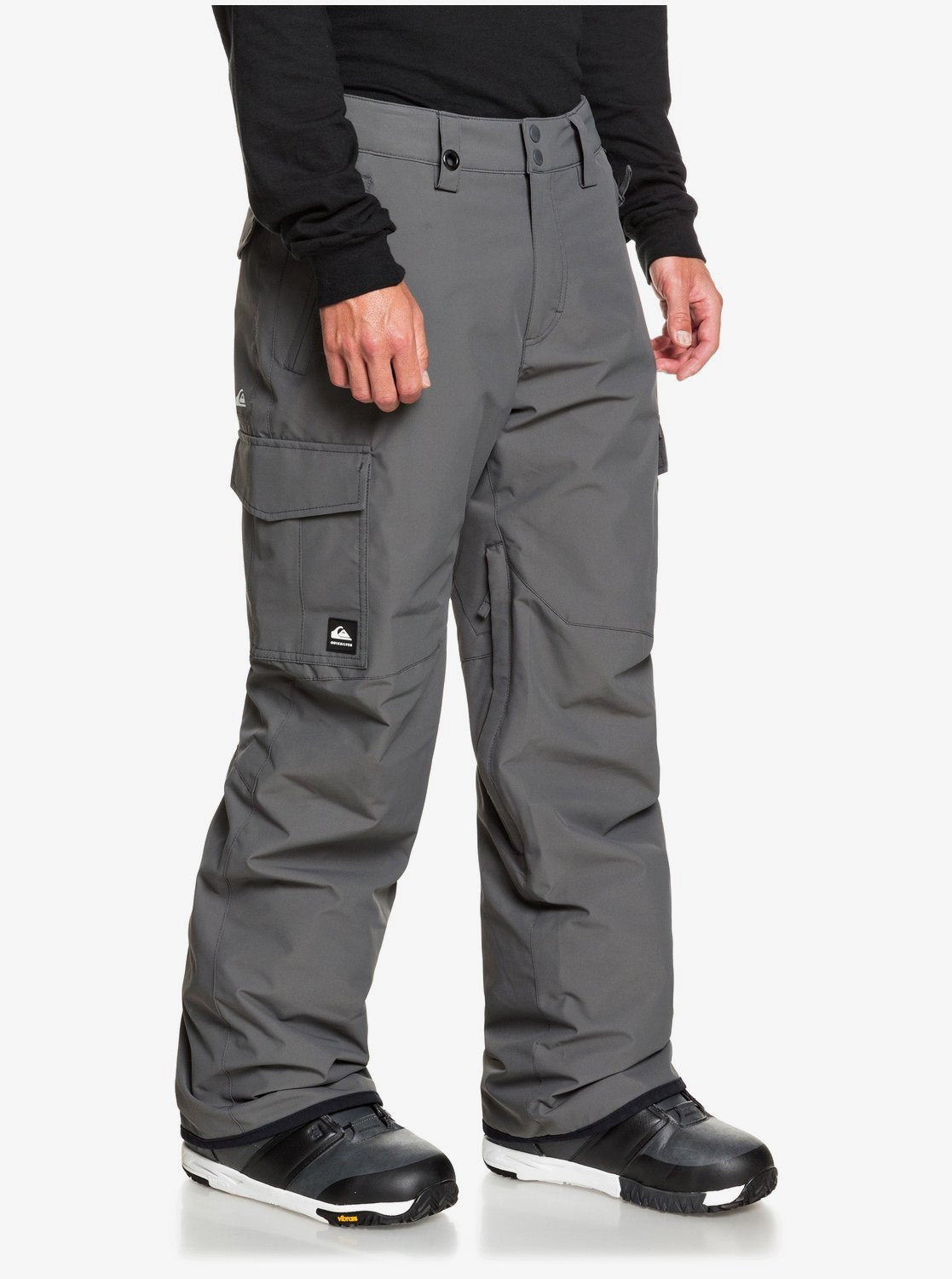 Quiksilver Mens Porter Snow Pants Iron gate