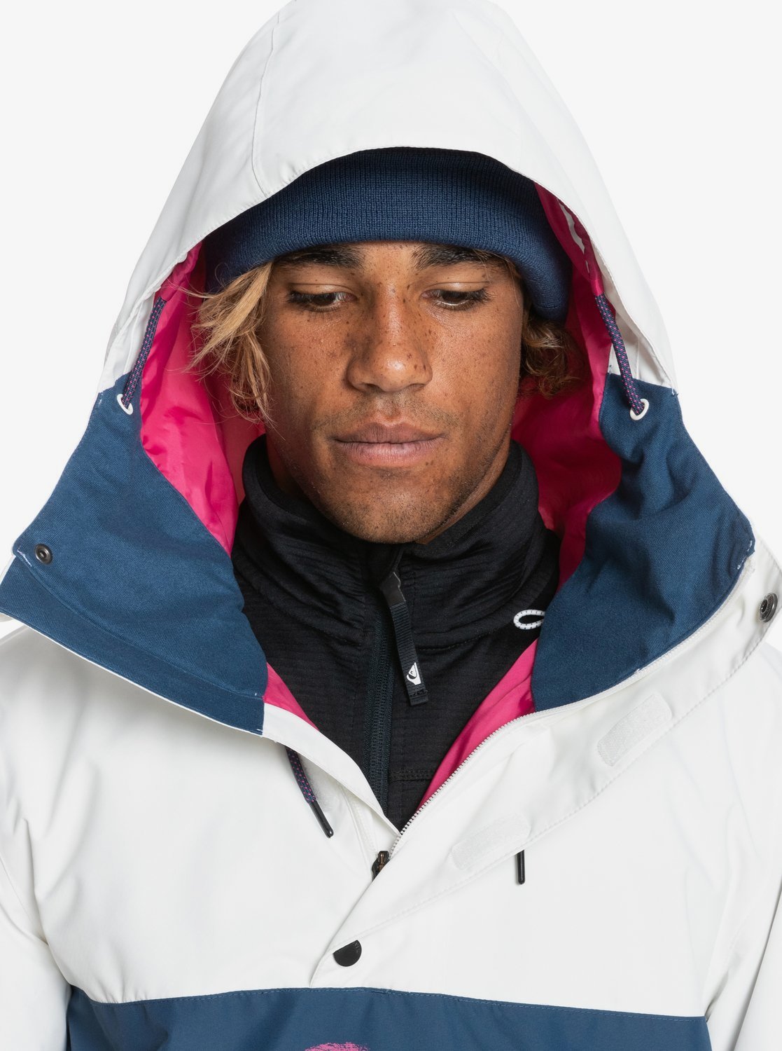 Quiksilver Mens Steeze Snow Jacket Snow white