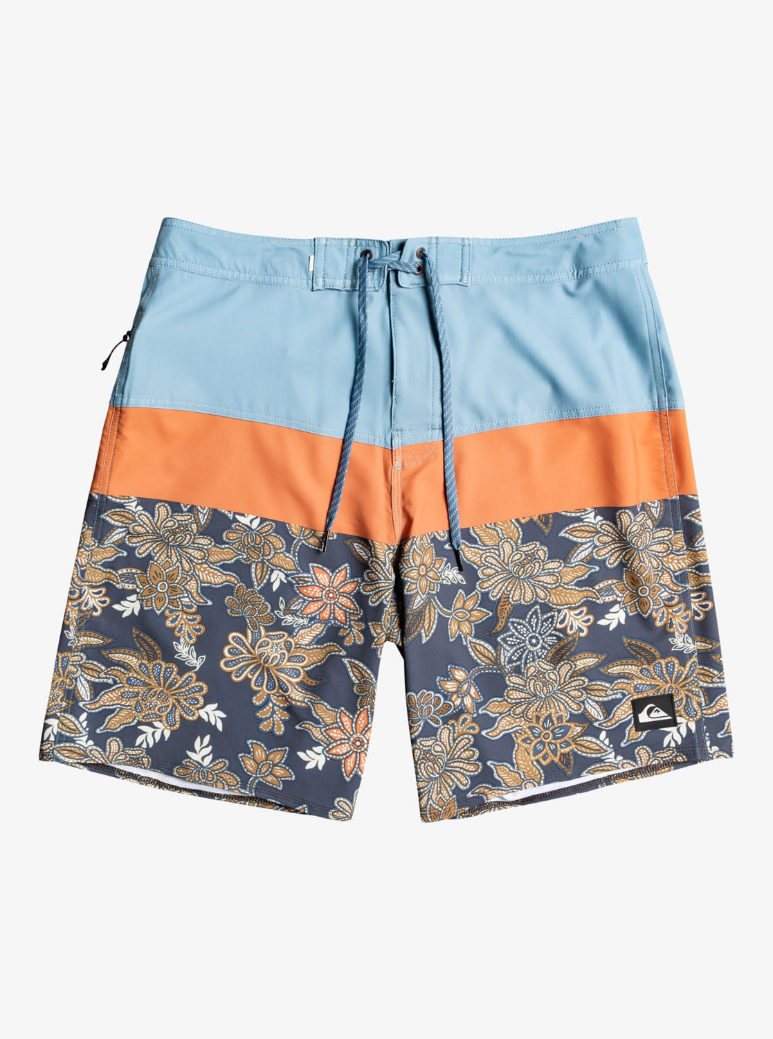 Quiksilver Mens Surfsilk Panel 19" Boardshorts Cathay Spice