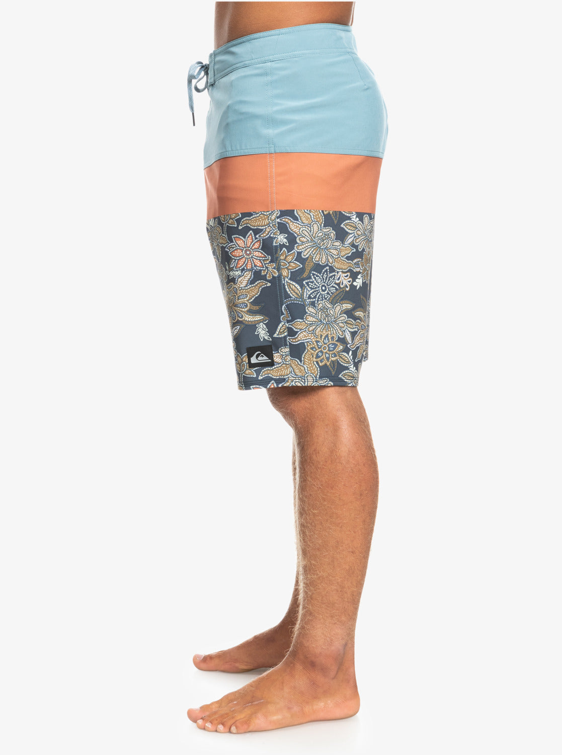Quiksilver Mens Surfsilk Panel 19" Boardshorts Cathay Spice