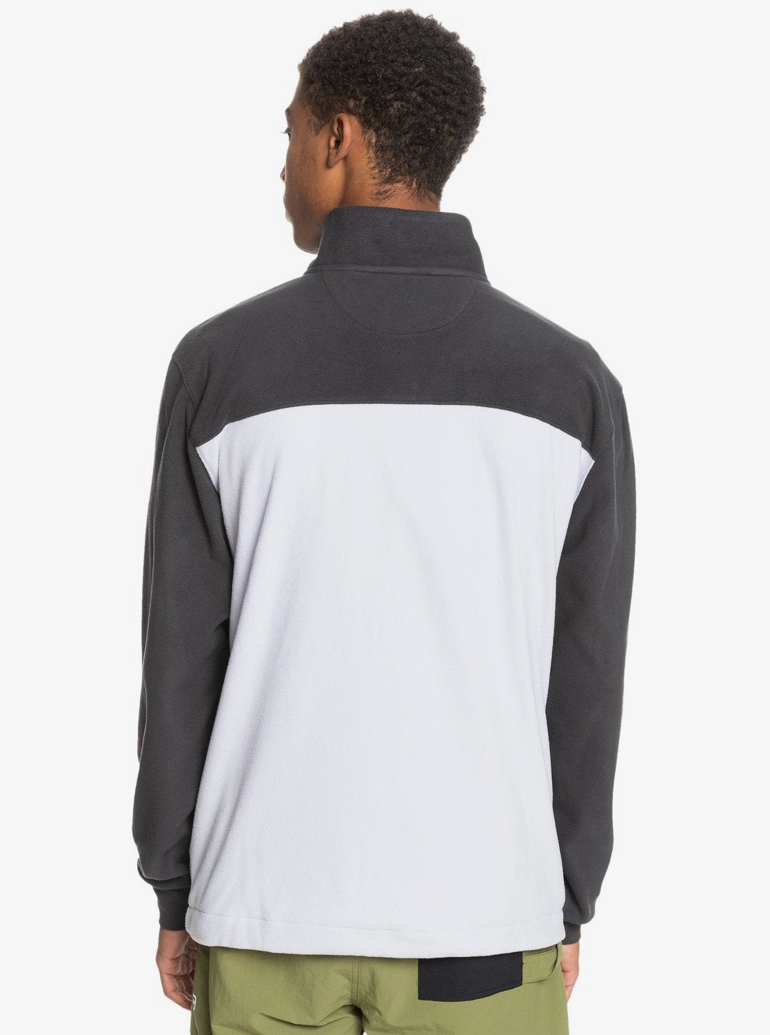 Quiksilver Mens Taped Off Sweatshirt Purple