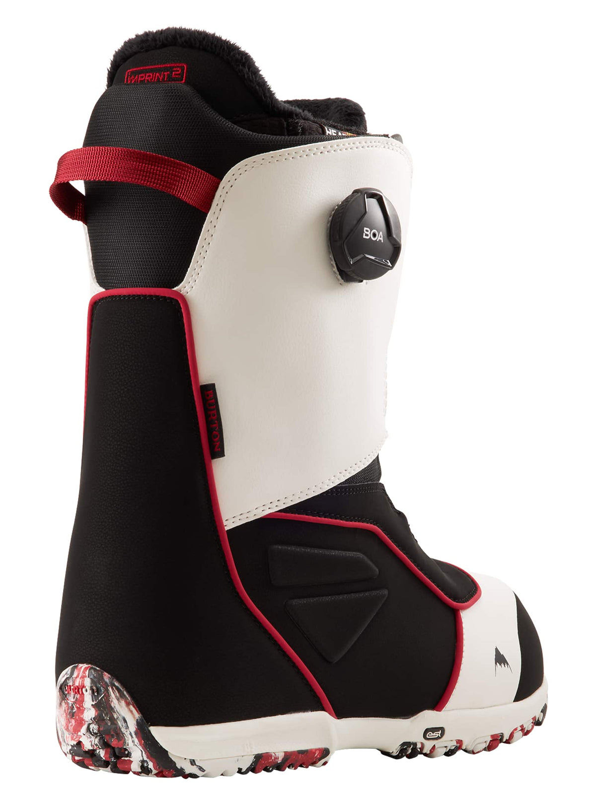 Burton Ruler BOA® Snowboard Boot 2022 White / black / red