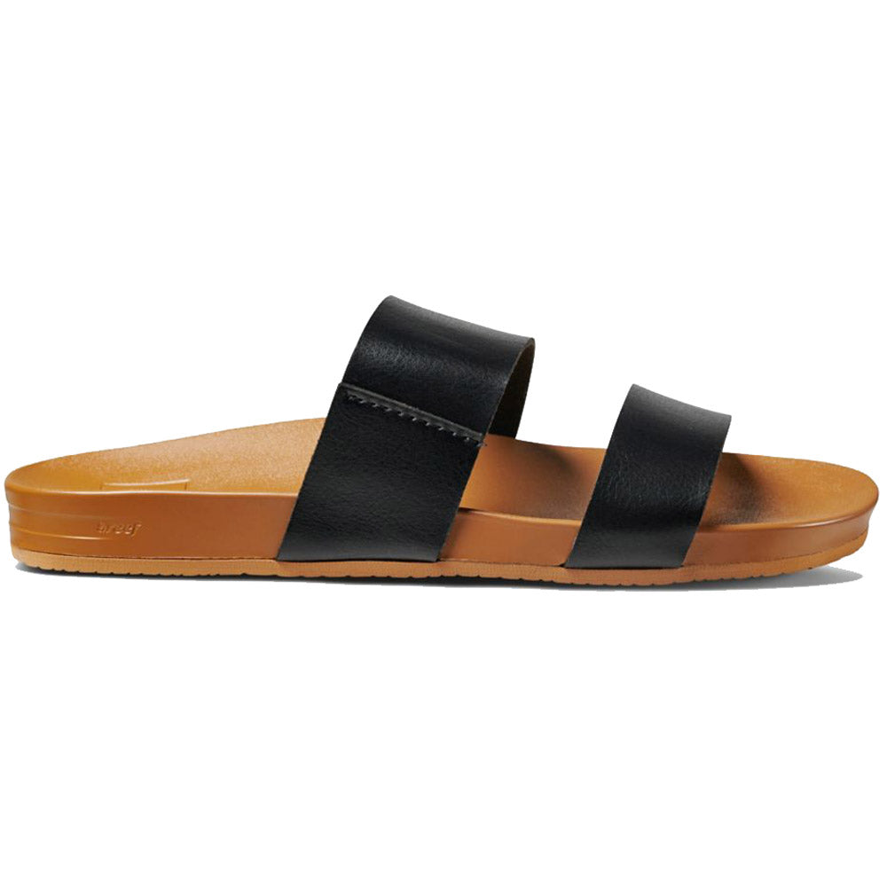Reef Cushion Bounce Vista Thongs Black Natural