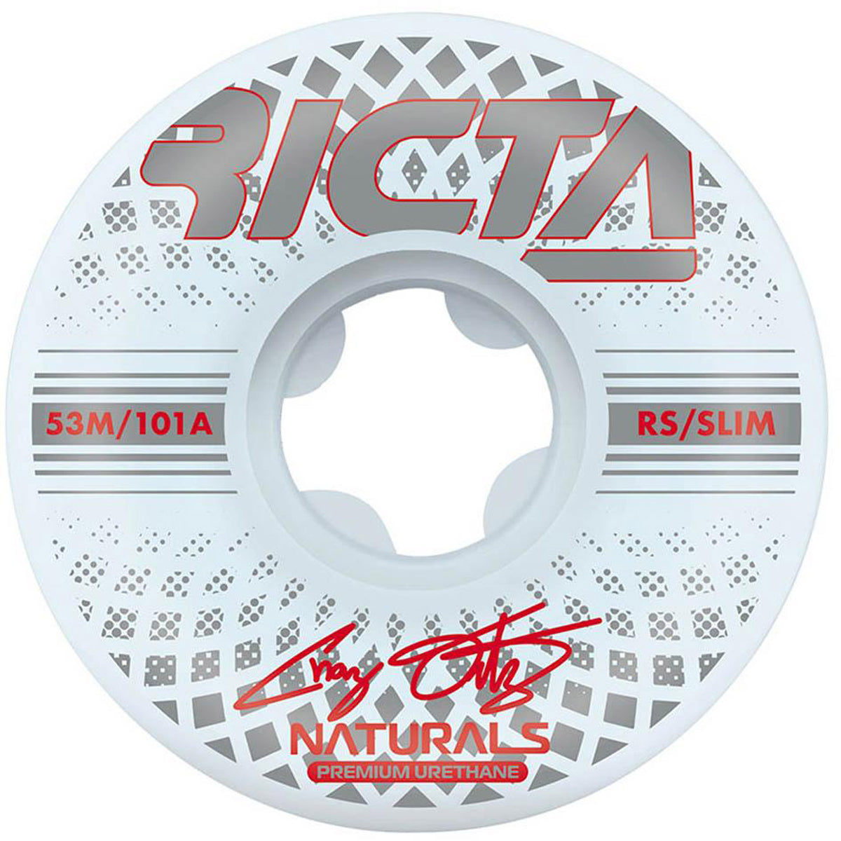 Chaz Ortiz Reflective Naturals Slim 101A Skateboard Wheels