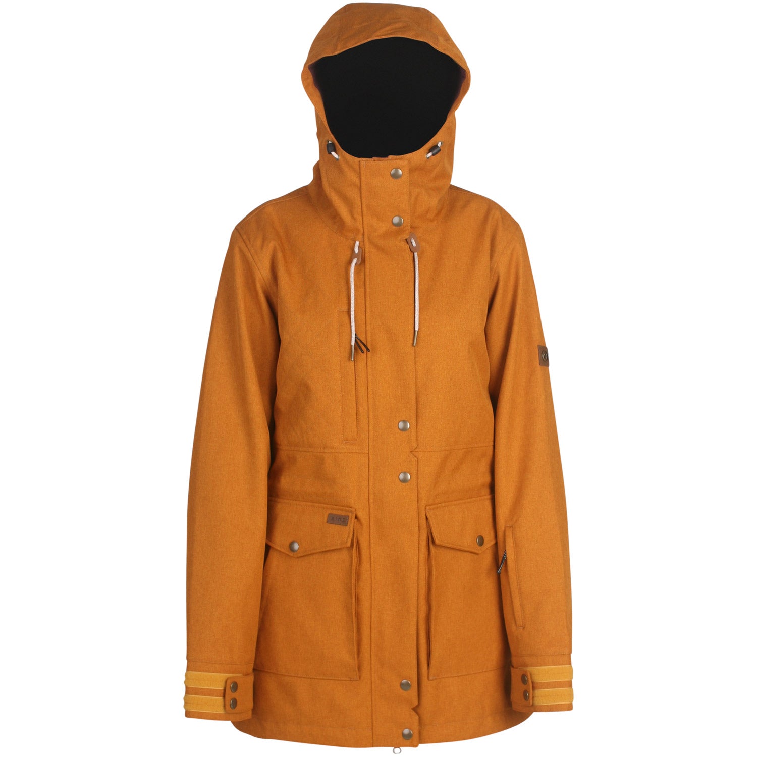 Ride Capital Insulated Snowboard Jacket Pumpkin Melange