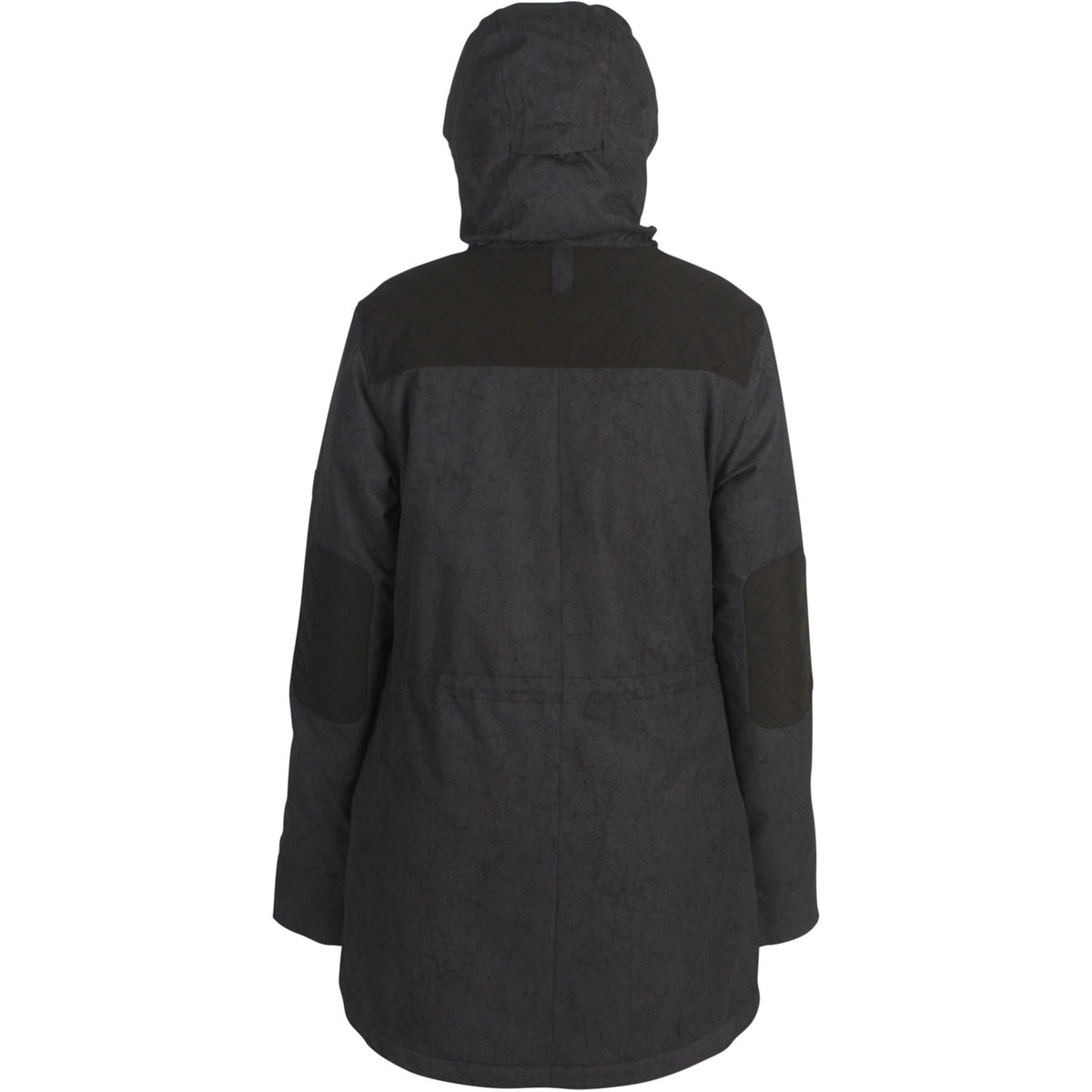 Ride Capital Shell Snowboard Jacket Black Waxed