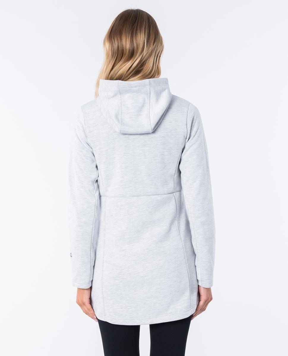 Rip Curl Amplify II Anti-Series Zip Thru Jumper Light grey heather