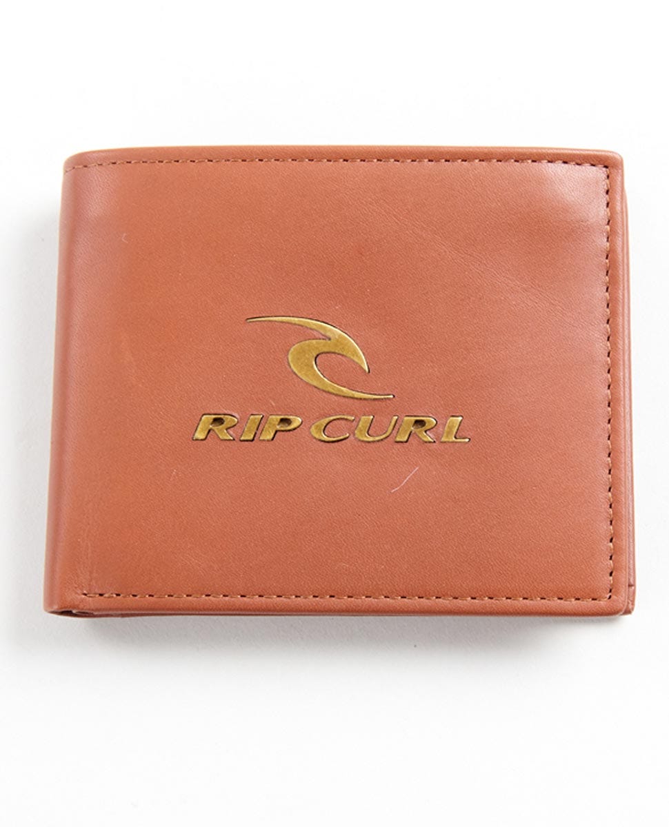 Rip Curl Corpowatu RFID 2 In 1 Wallet Brown