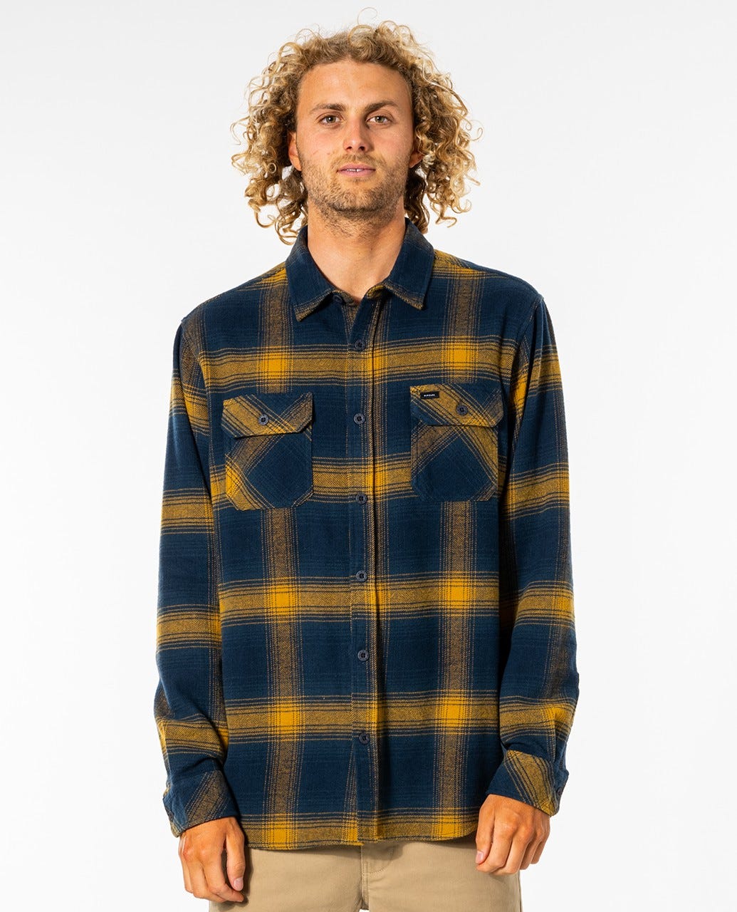 Rip Curl Count Long Sleeve Shirt Gold