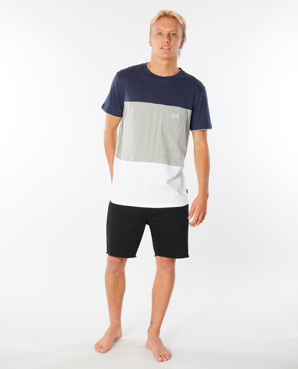 Rip Curl Divisions Tee Navy