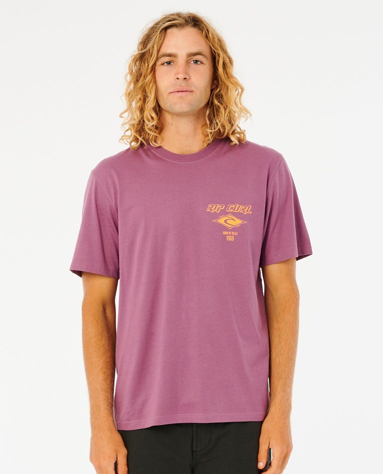 Rip Curl Fade Out Essential Tee Grapeade