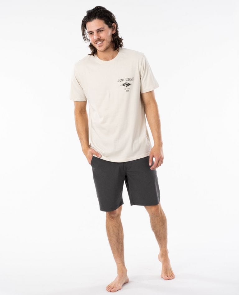 Rip Curl Fade Out Essential Tee Bone