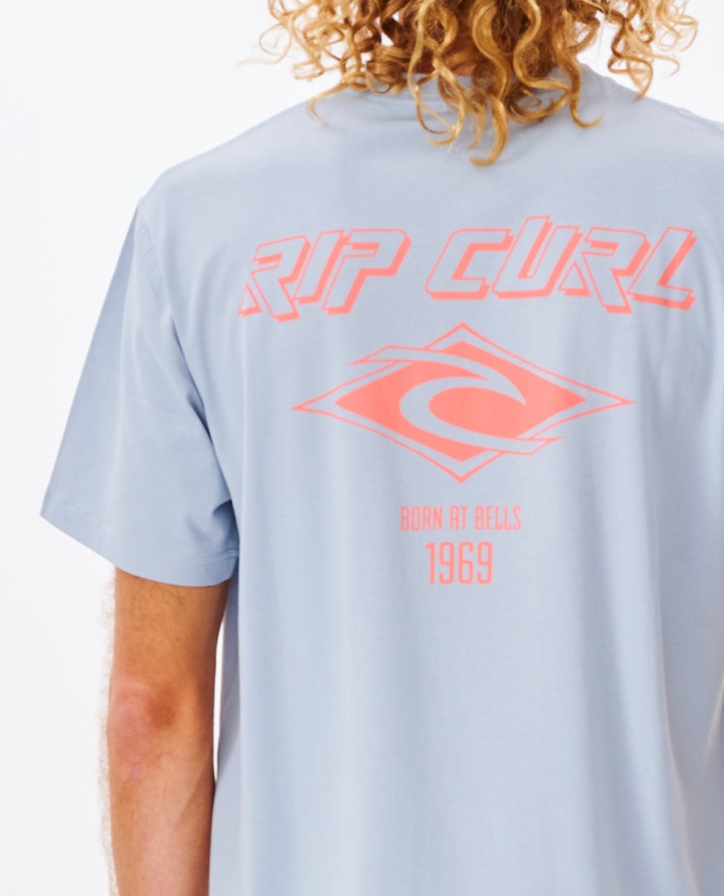 Rip Curl Fade Out Essential Tee ZEN BLUE
