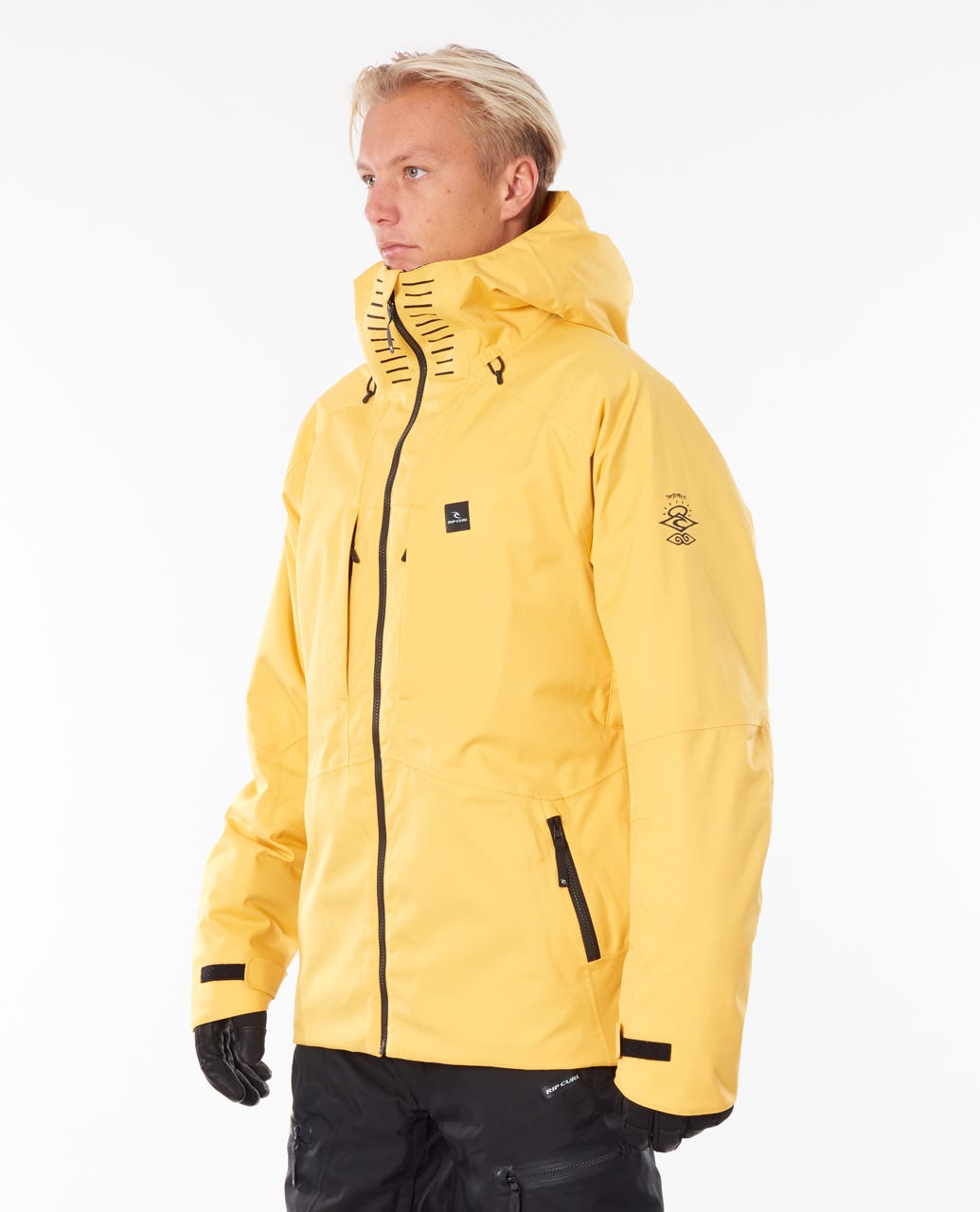 Rip Curl Freeride Search Snow Jacket Yellow