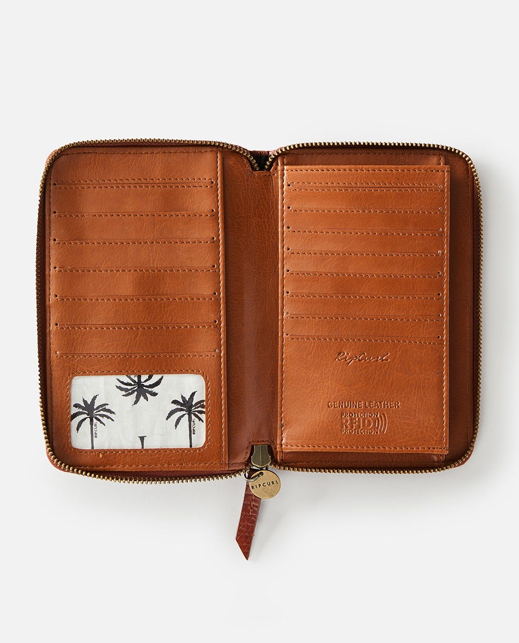 Rip Curl Hermosa RFID Leather Wallet Vintage Tan