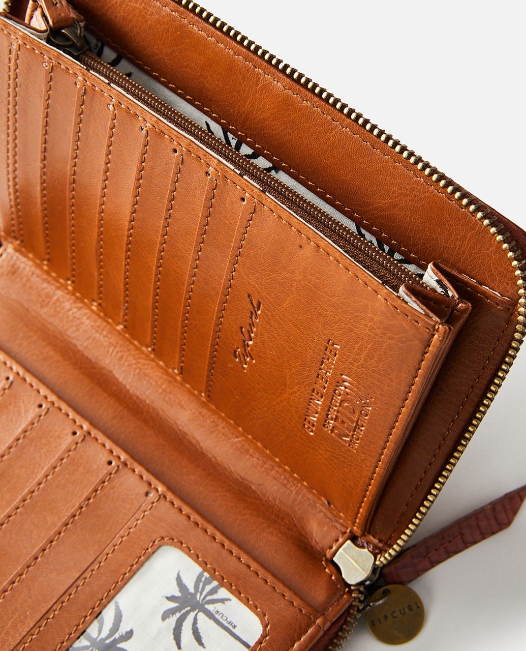 Rip Curl Hermosa RFID Leather Wallet Vintage Tan