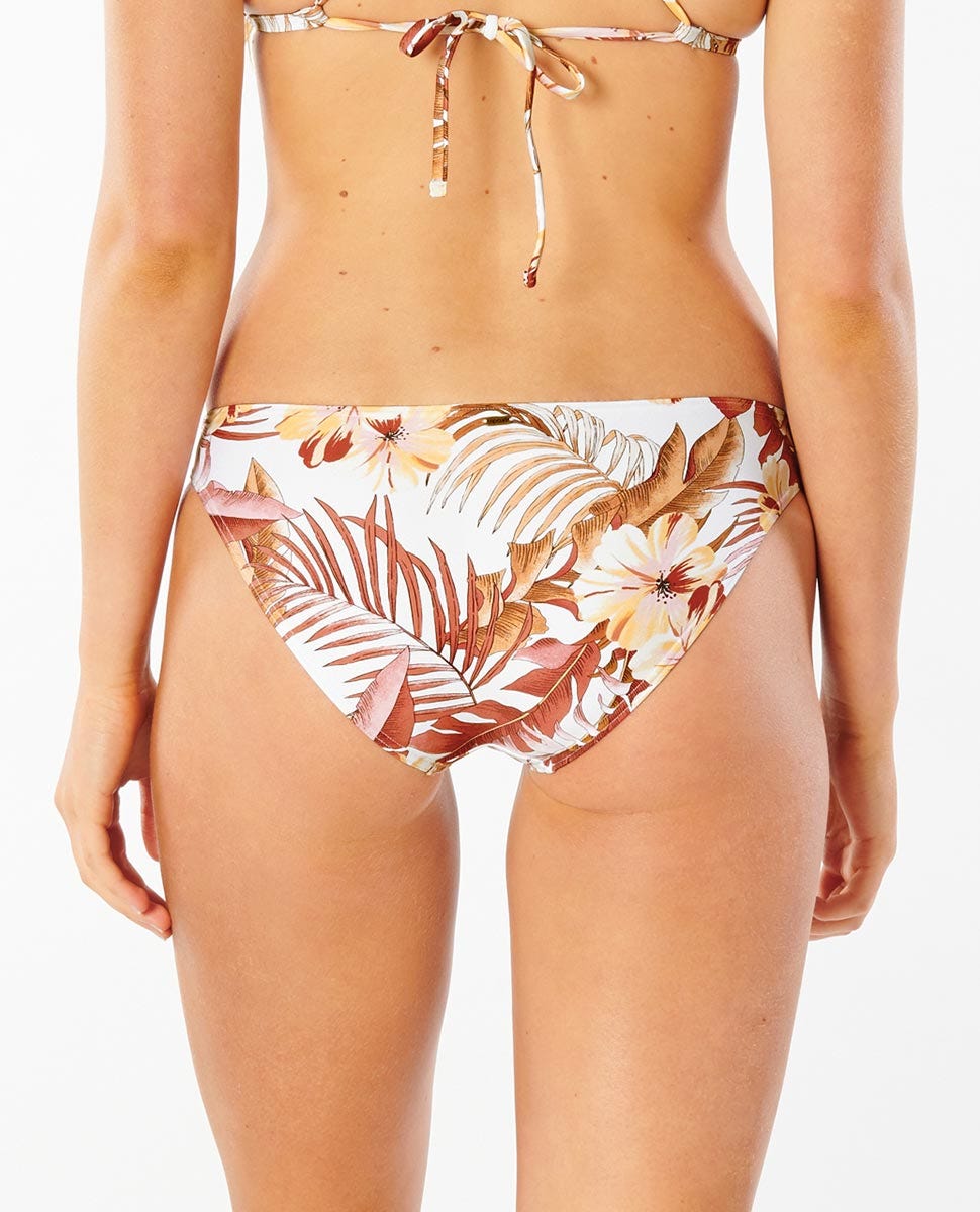 Rip Curl Leilani Full Coverage Bikini Pant White