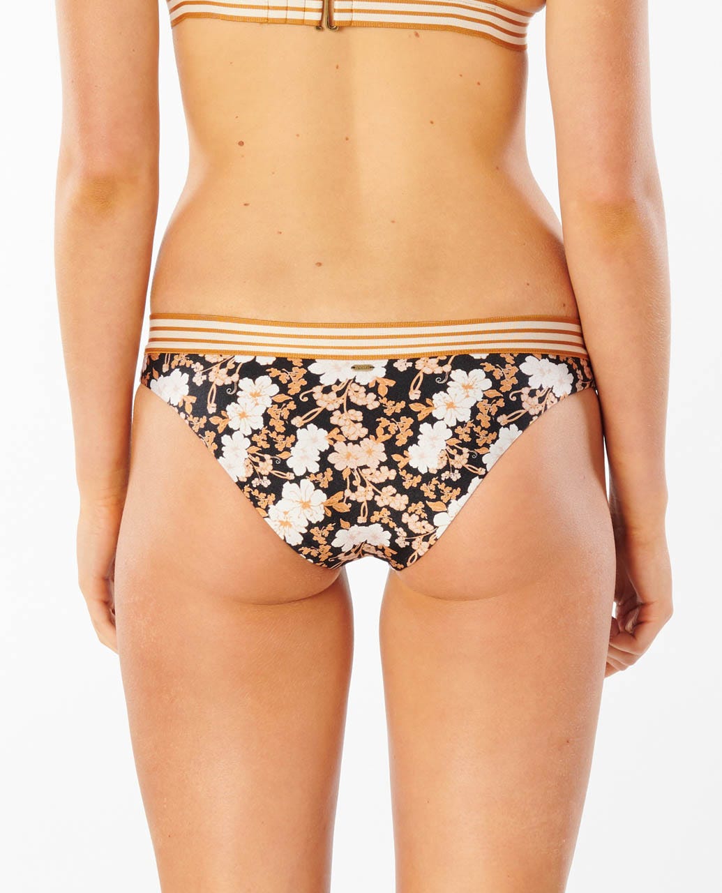 Rip Curl Marigold Cheeky Bikini Bottom Black