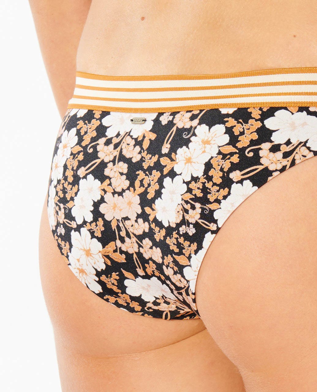 Rip Curl Marigold Cheeky Bikini Bottom Black