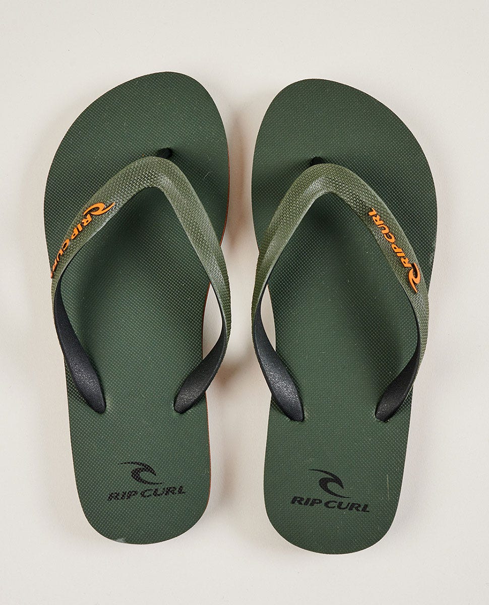 Rip Curl MC 2 Tone Thongs Olive