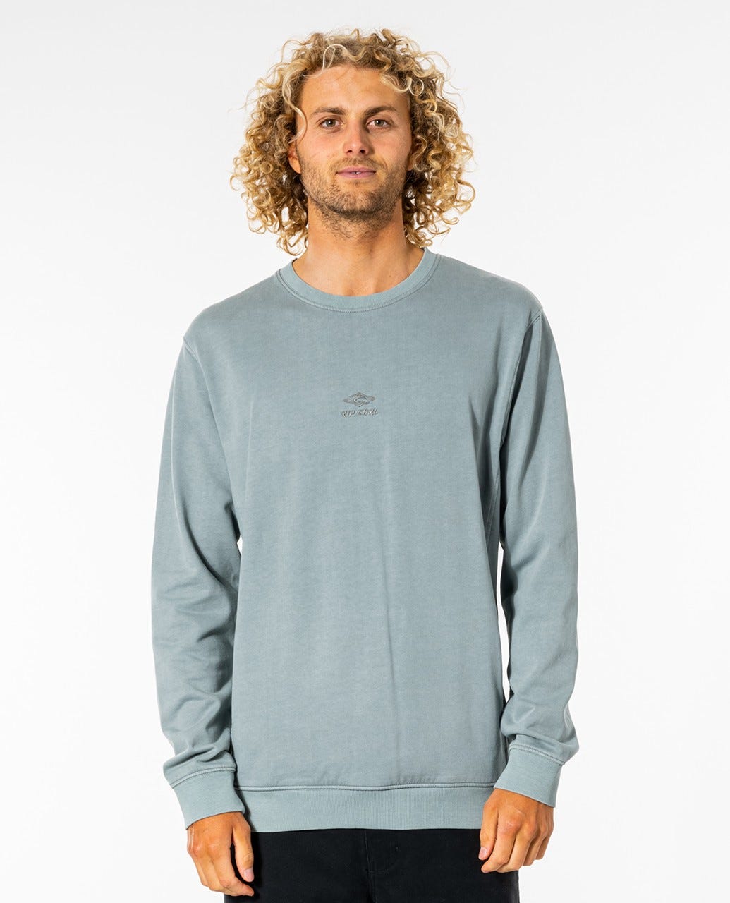 Rip Curl Original Surfer's Crew Mineral green